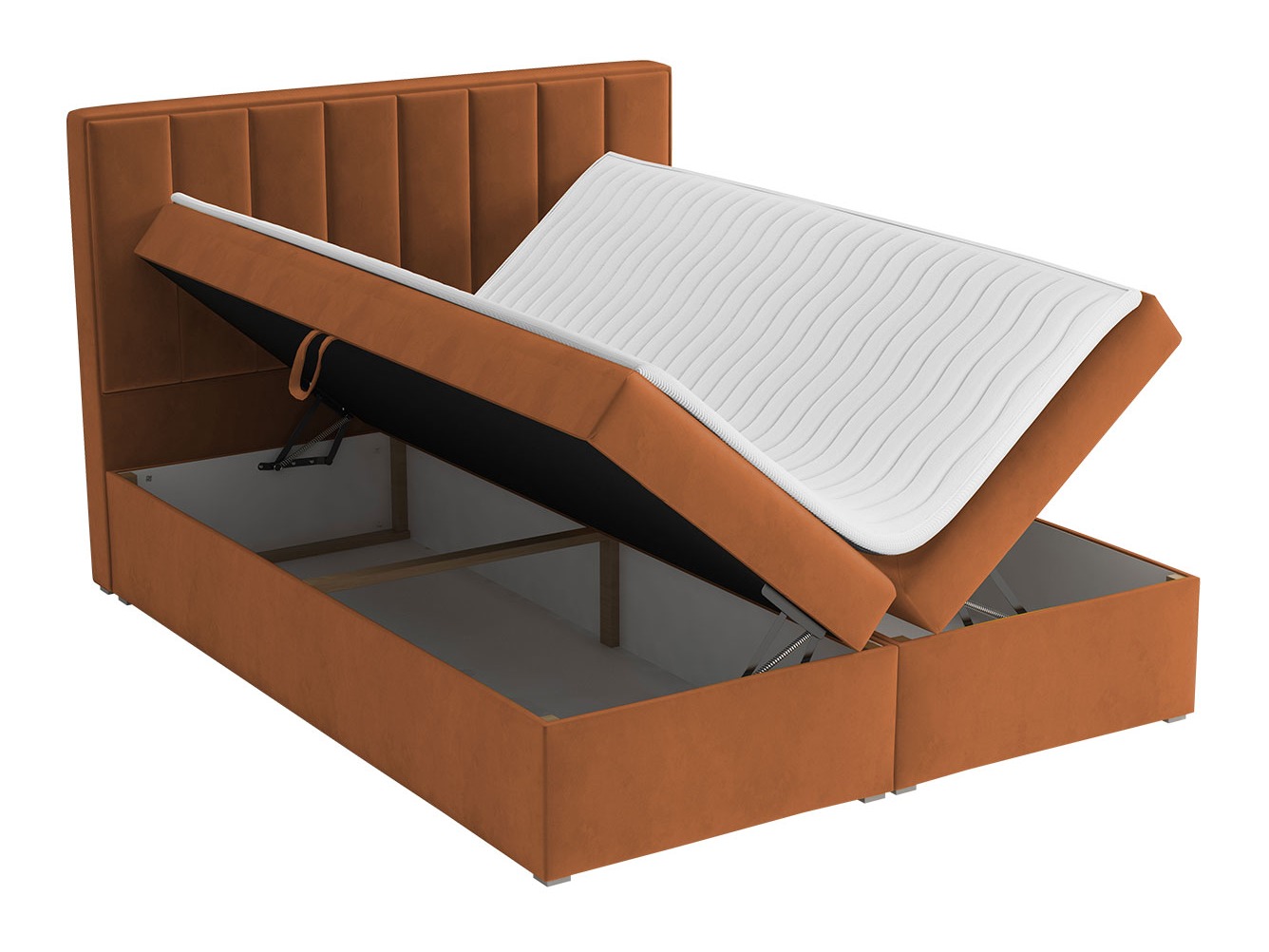 Continental bed Pomona 116 (Magic velvet 2217)