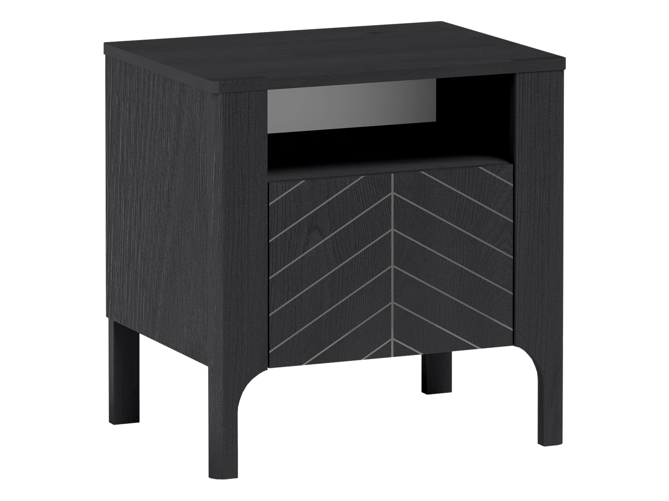 Bedside table Mavtoru 110 (Black)