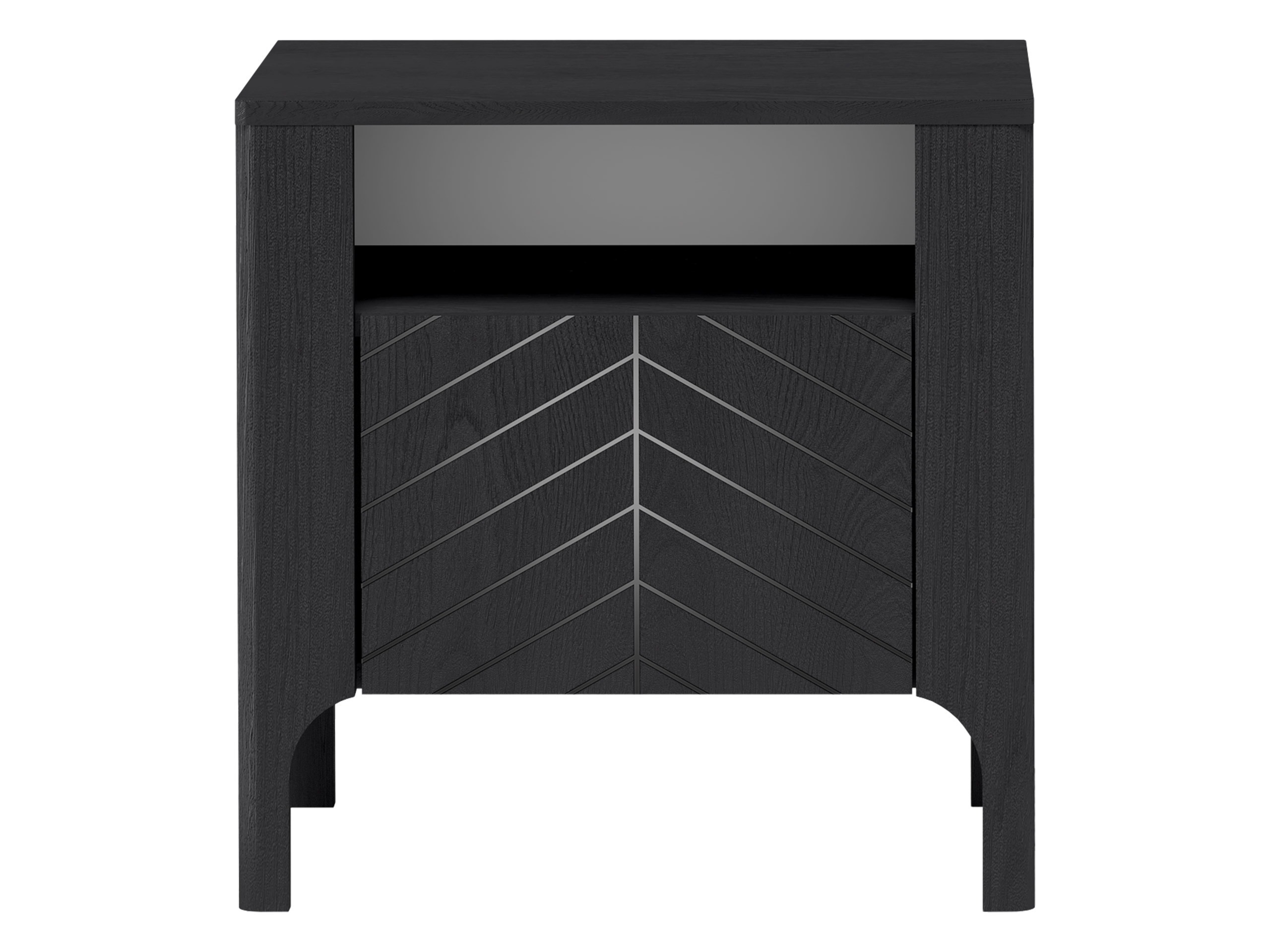 Bedside table Mavtoru 110 (Black)