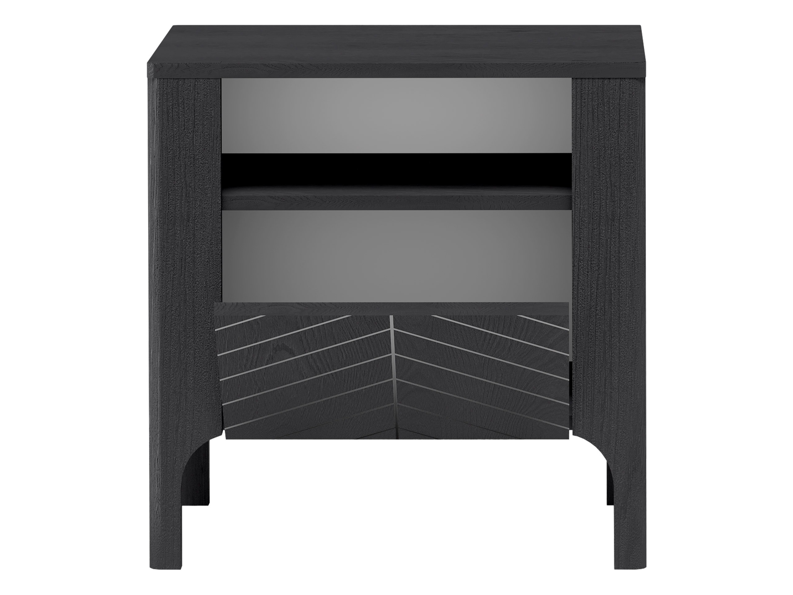 Bedside table Mavtoru 110 (Black)