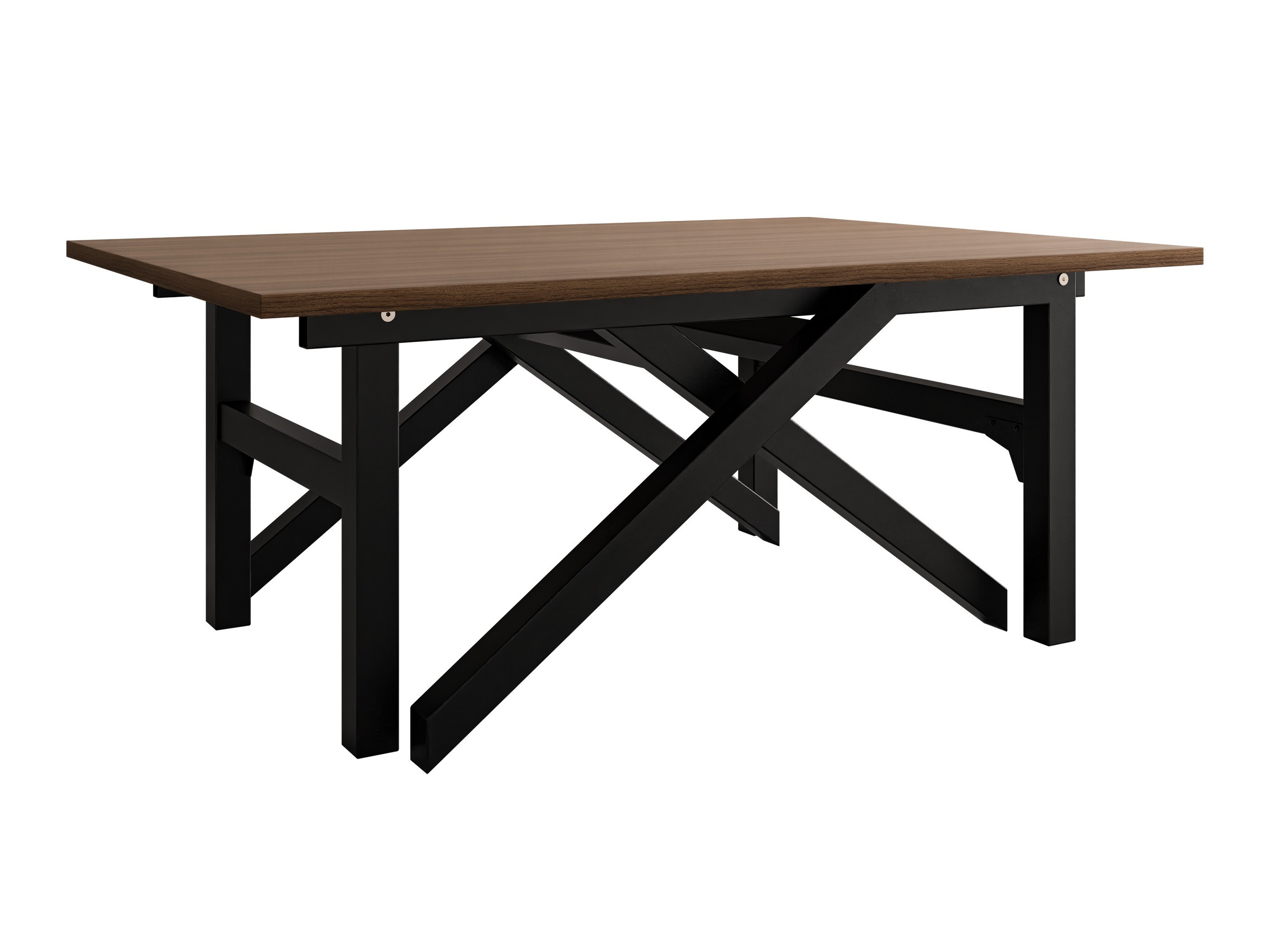 Coffee table transformer Oswego 151 (Walnut + Black)