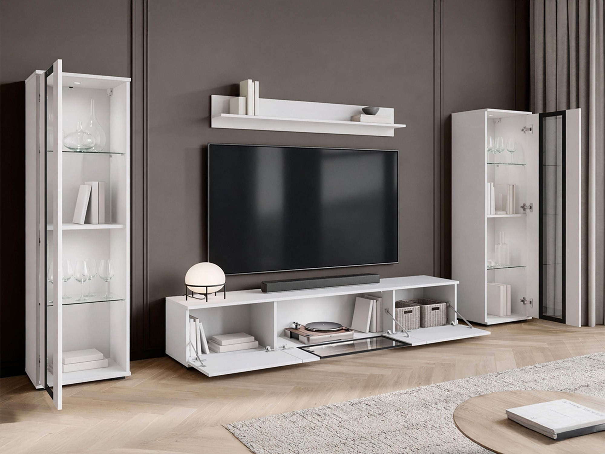 Living room set Torcame 103 (Black)