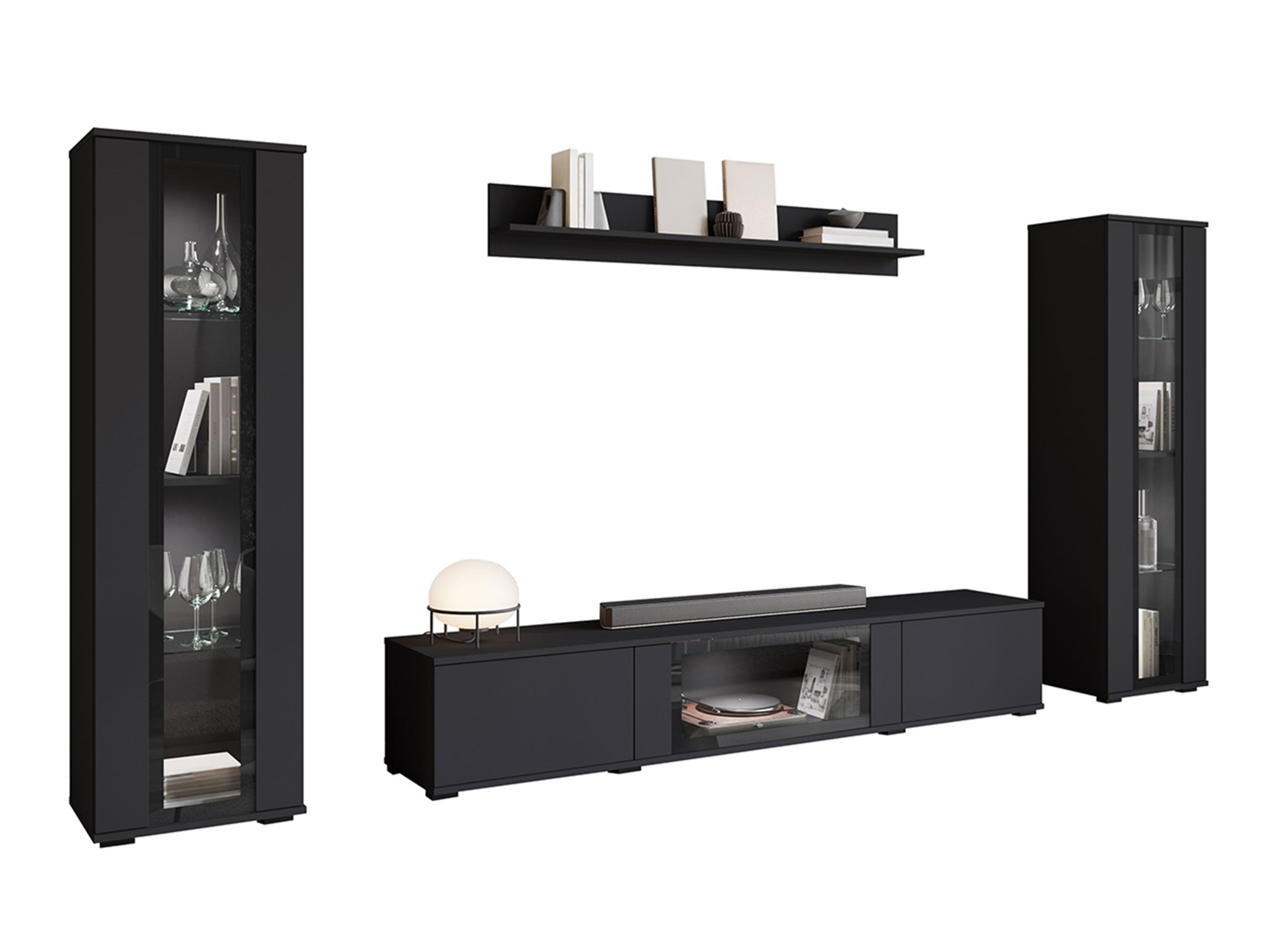 Living room set Torcame 103 (Black)
