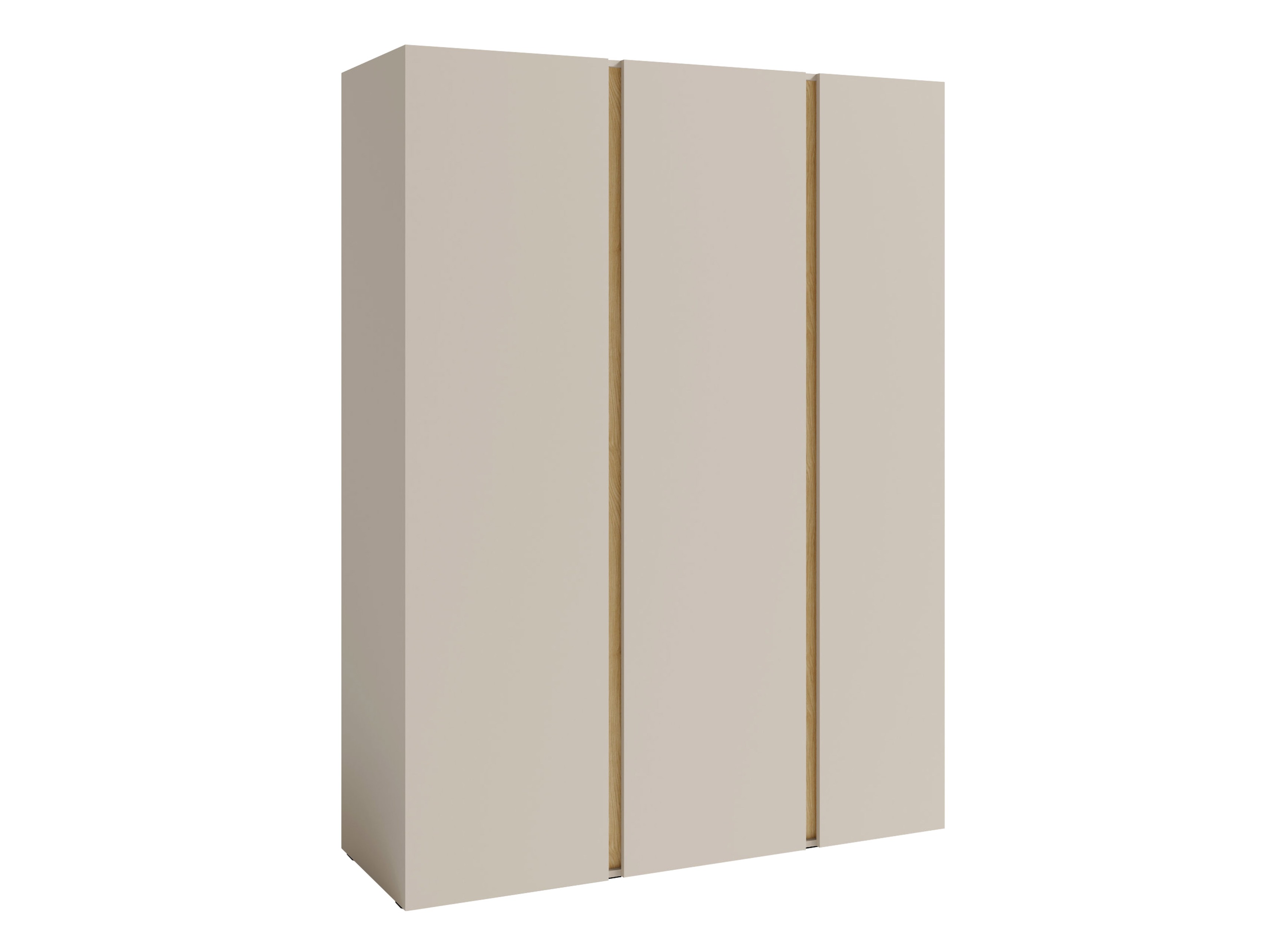 Wardrobe Fiosono 100 (Beige + Light oak)