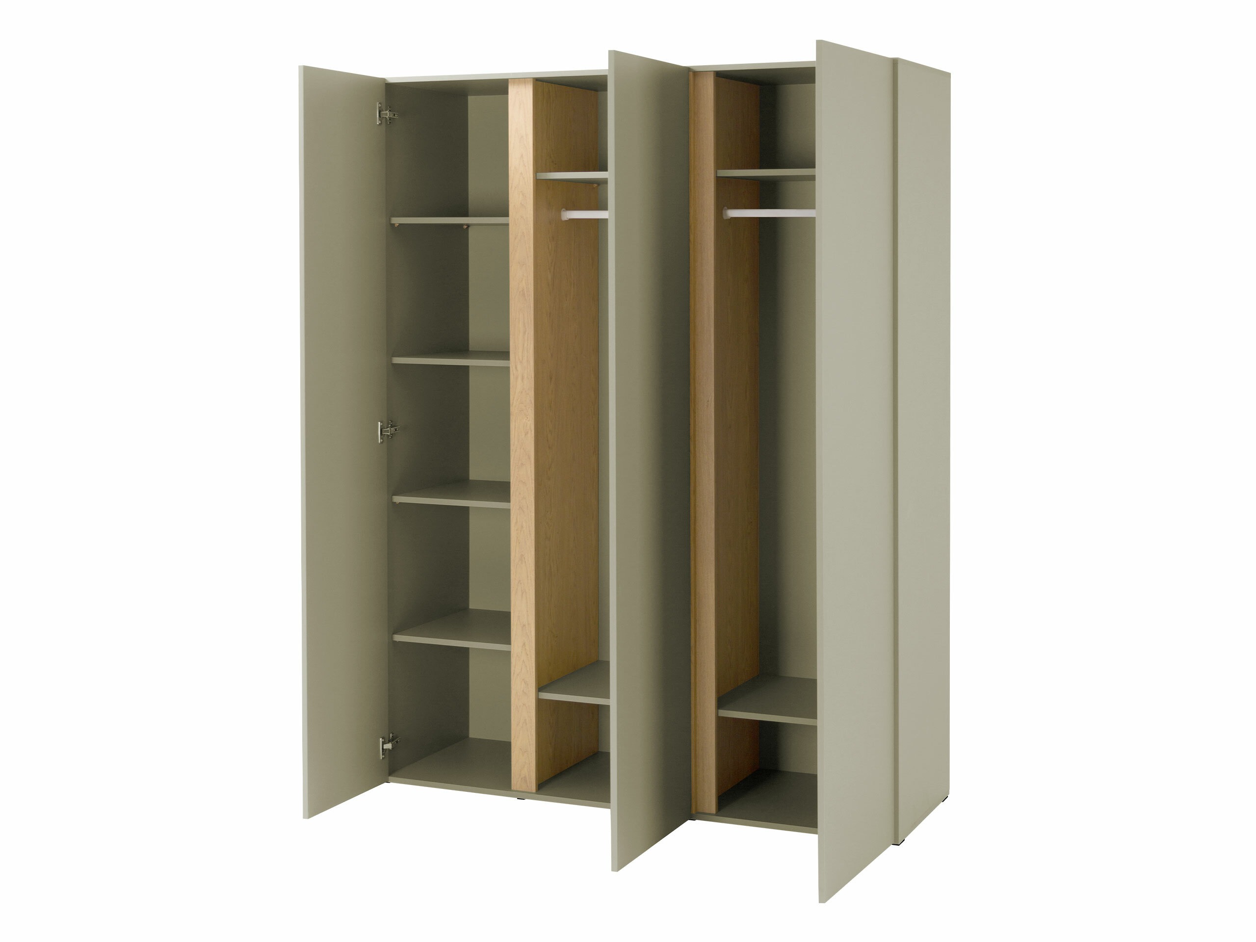 Wardrobe Fiosono 100 (Eucalyptus + Oak)