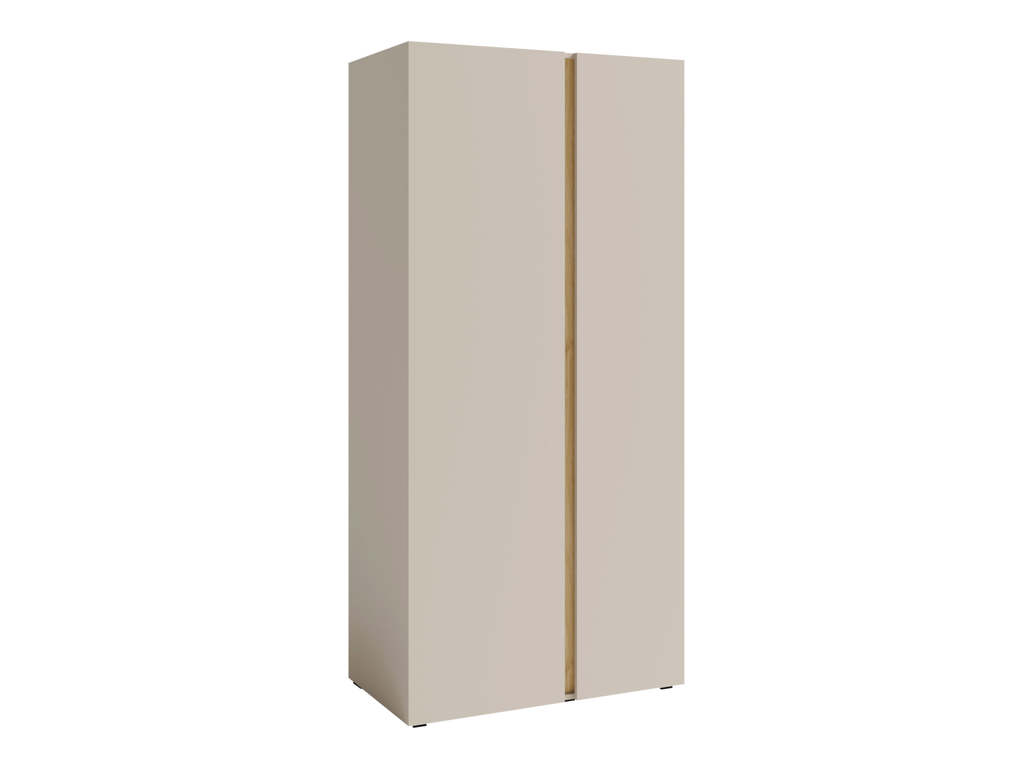 Wardrobe Fiosono 102 (Beige + Light oak)