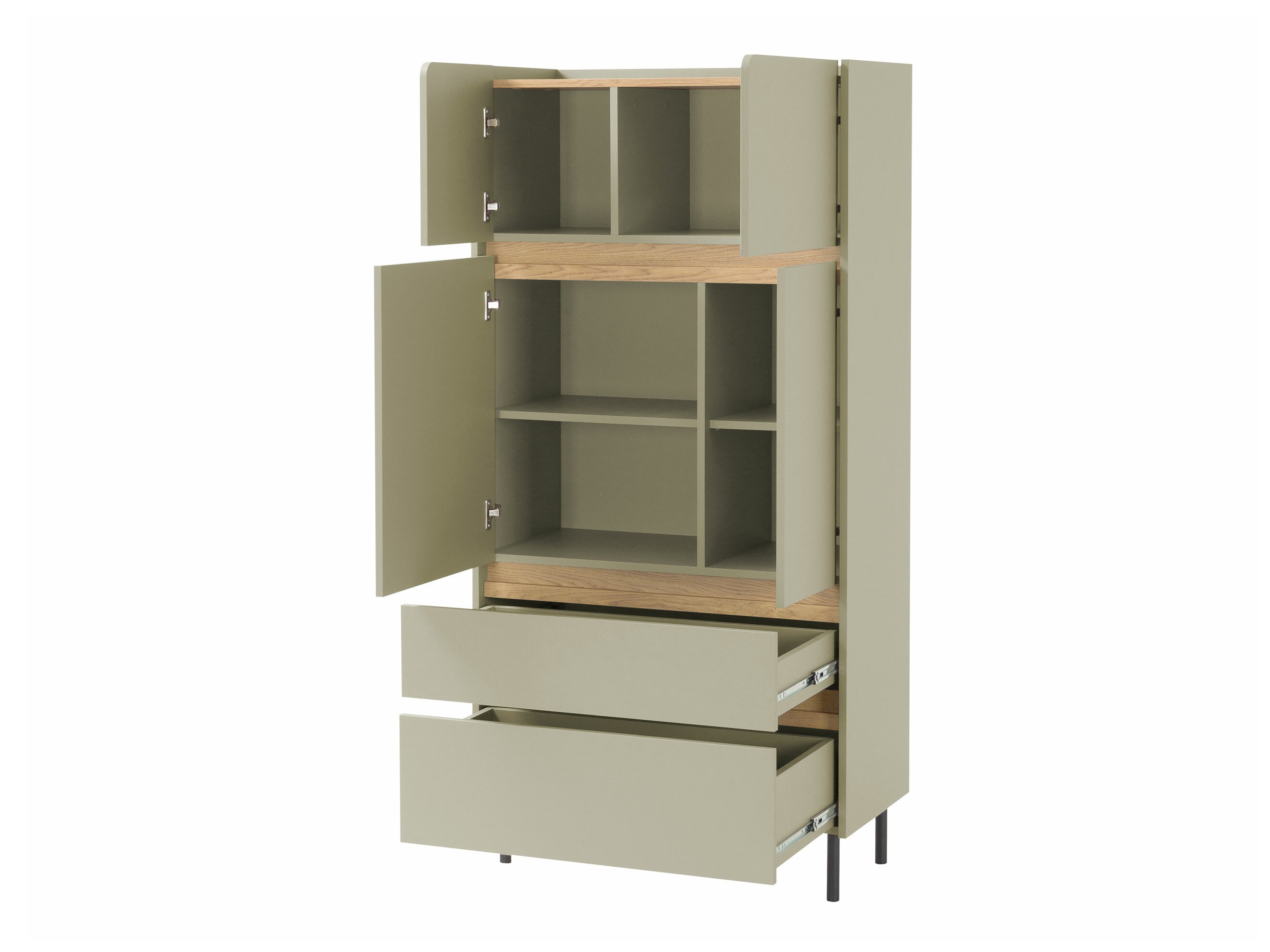 Bookcase Fiosono 104 (Eucalyptus + Oak)