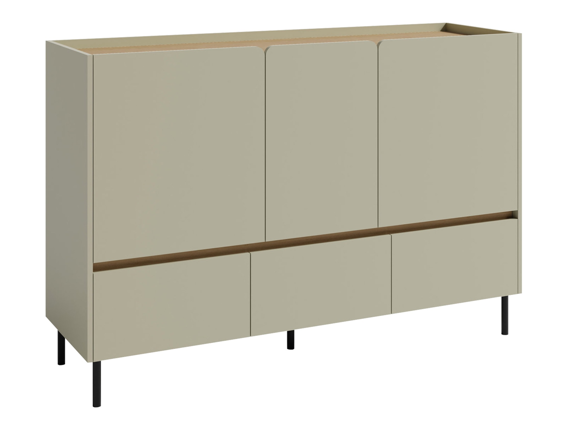 Chest of drawers Fiosono 106 (Eucalyptus + Oak)