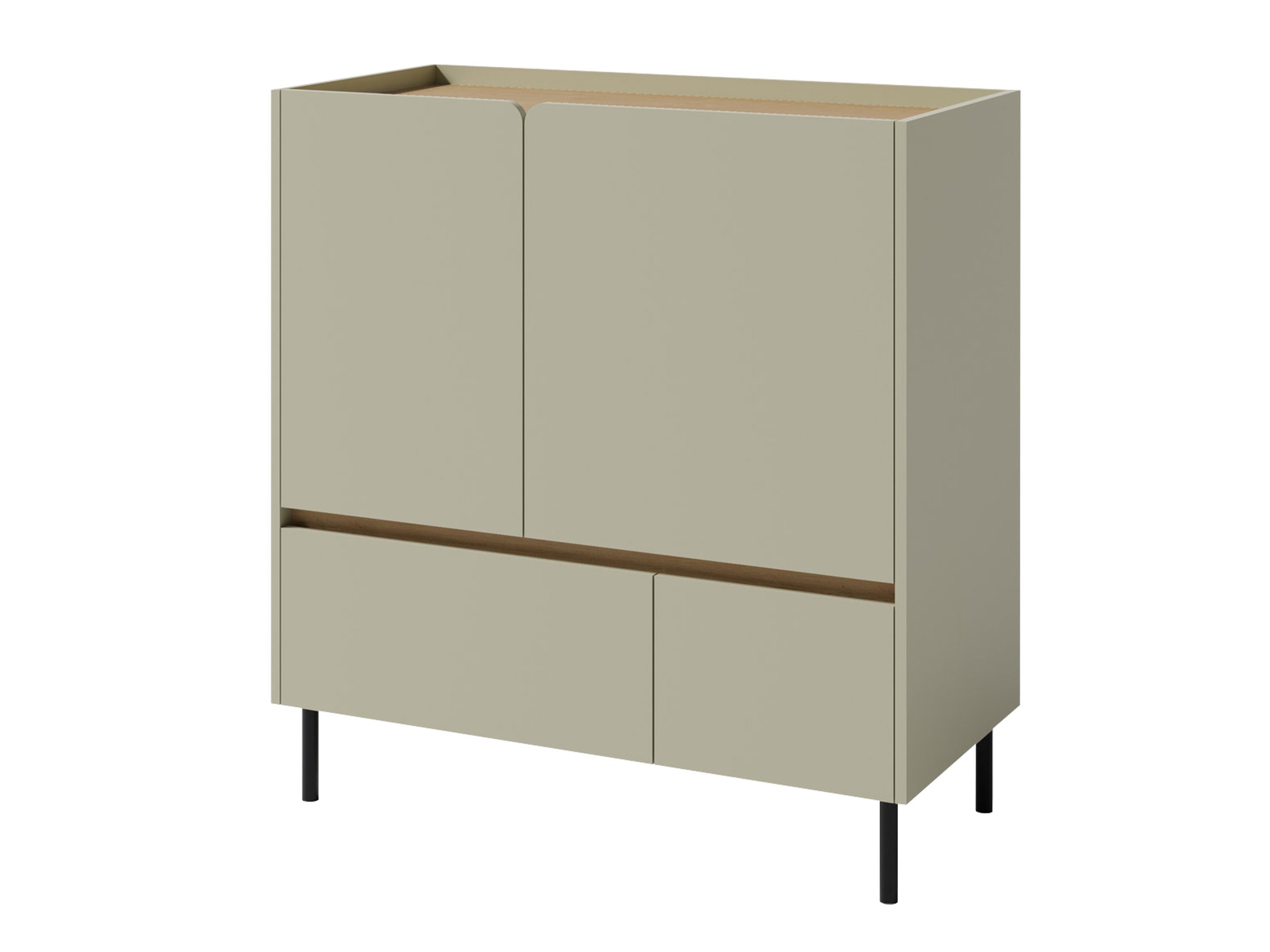 Chest of drawers Fiosono 108 (Eucalyptus + Oak)