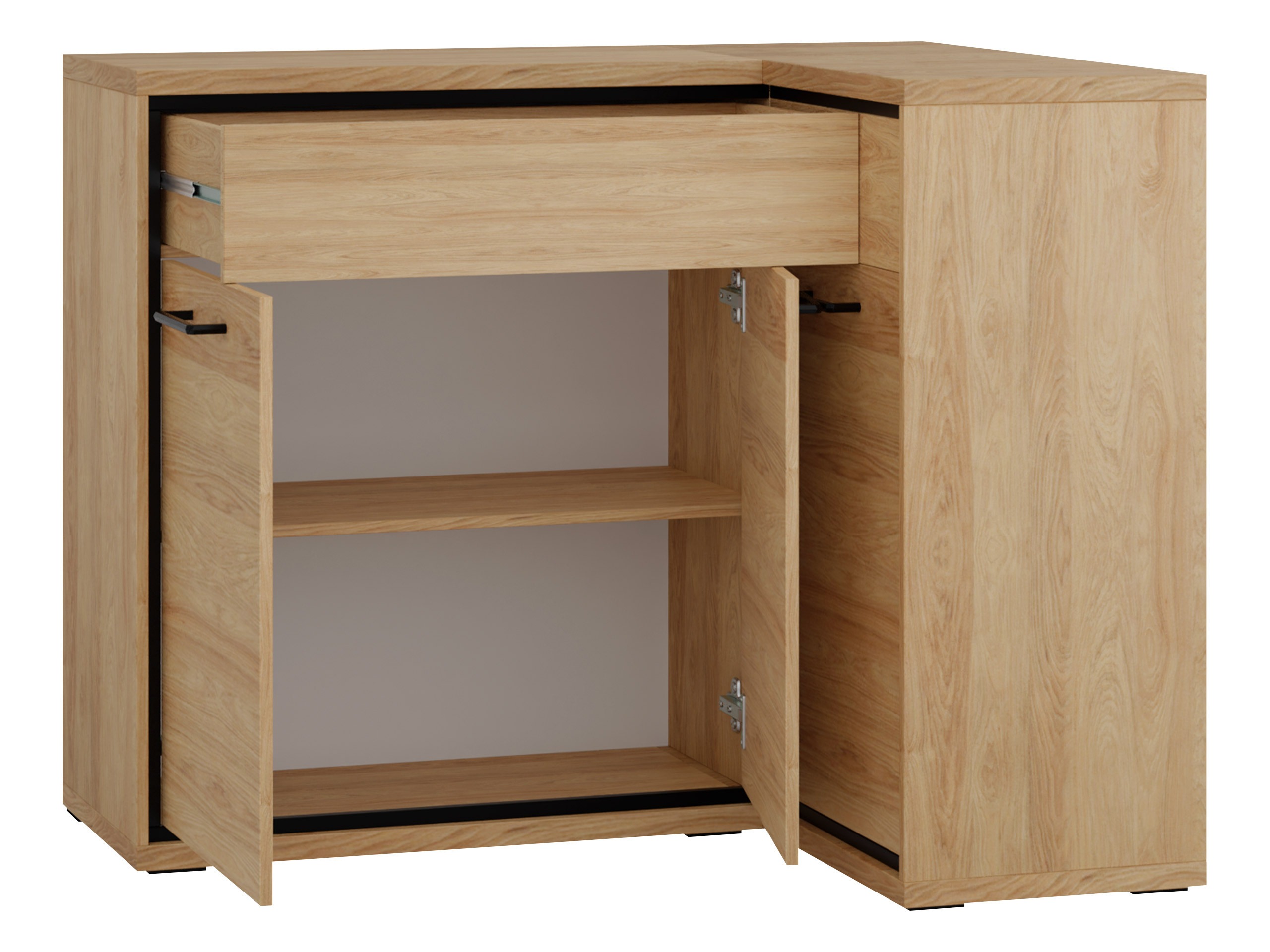 Corner chest of drawers Etrmoni 106 (Light wood)