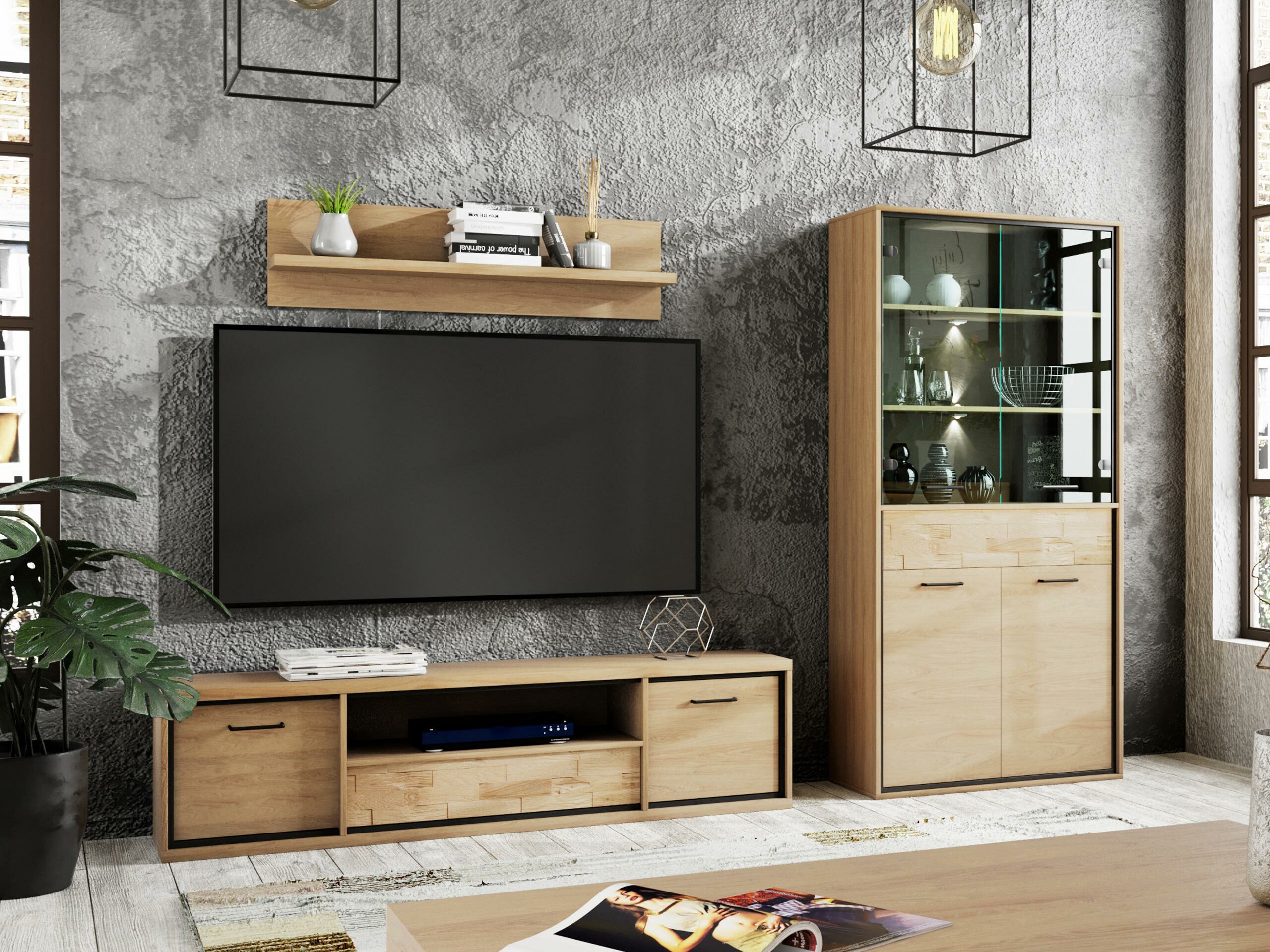 Living room set Etrmoni 119 (Light wood)