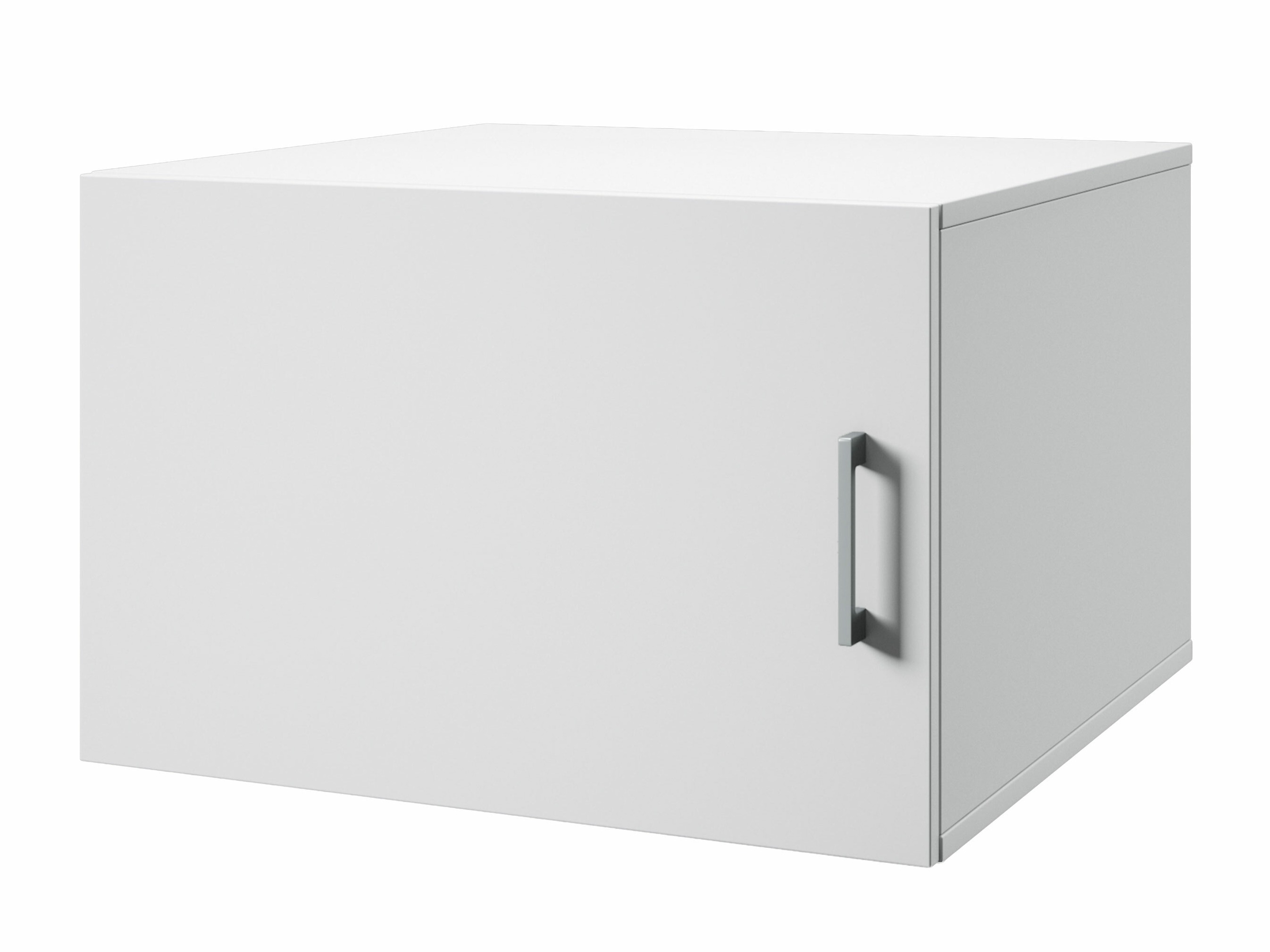Wall-mounted bathroom cabinet Novdele 104 (White)