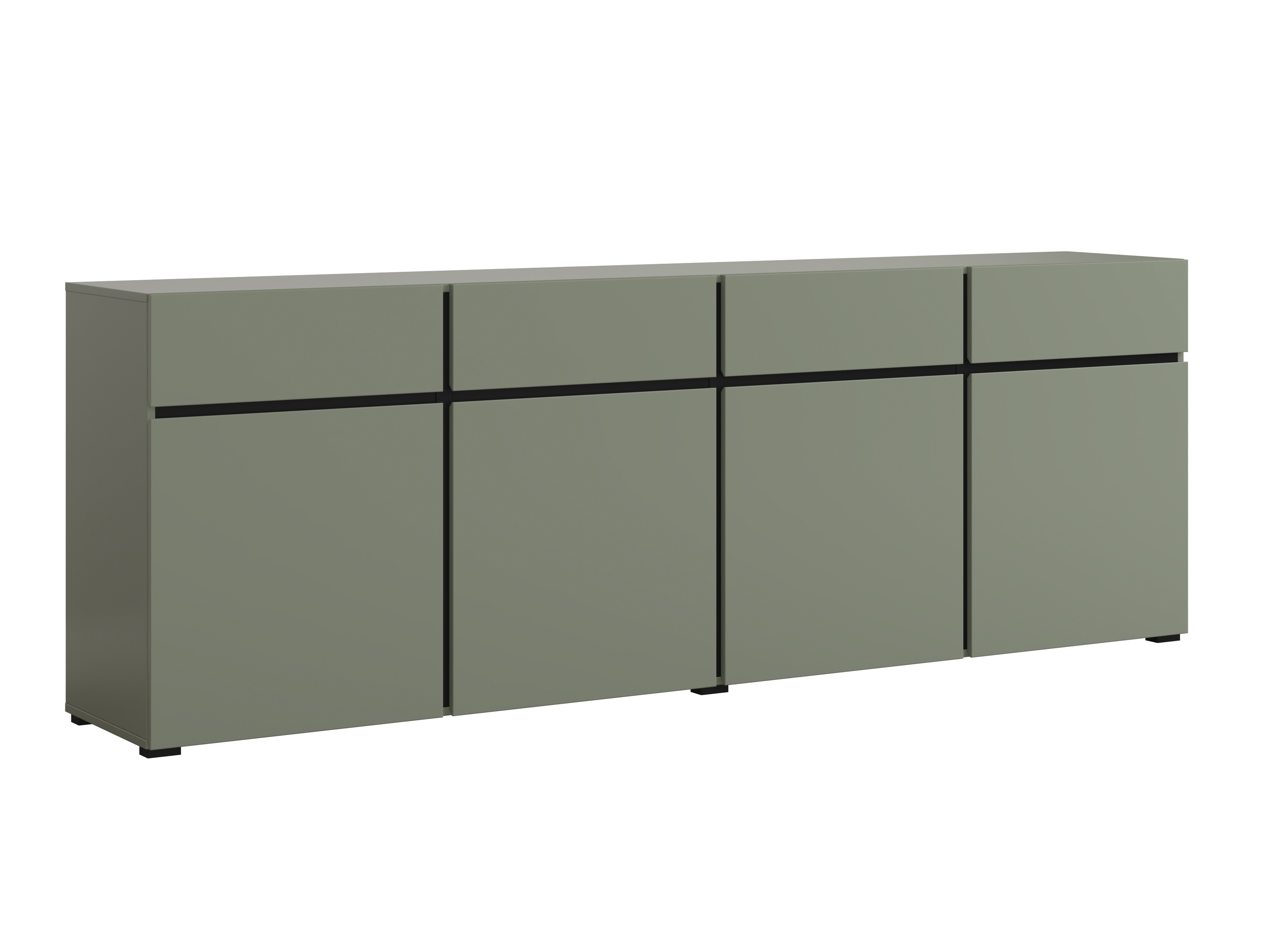 Chest of drawers Alfere 100 (Green)