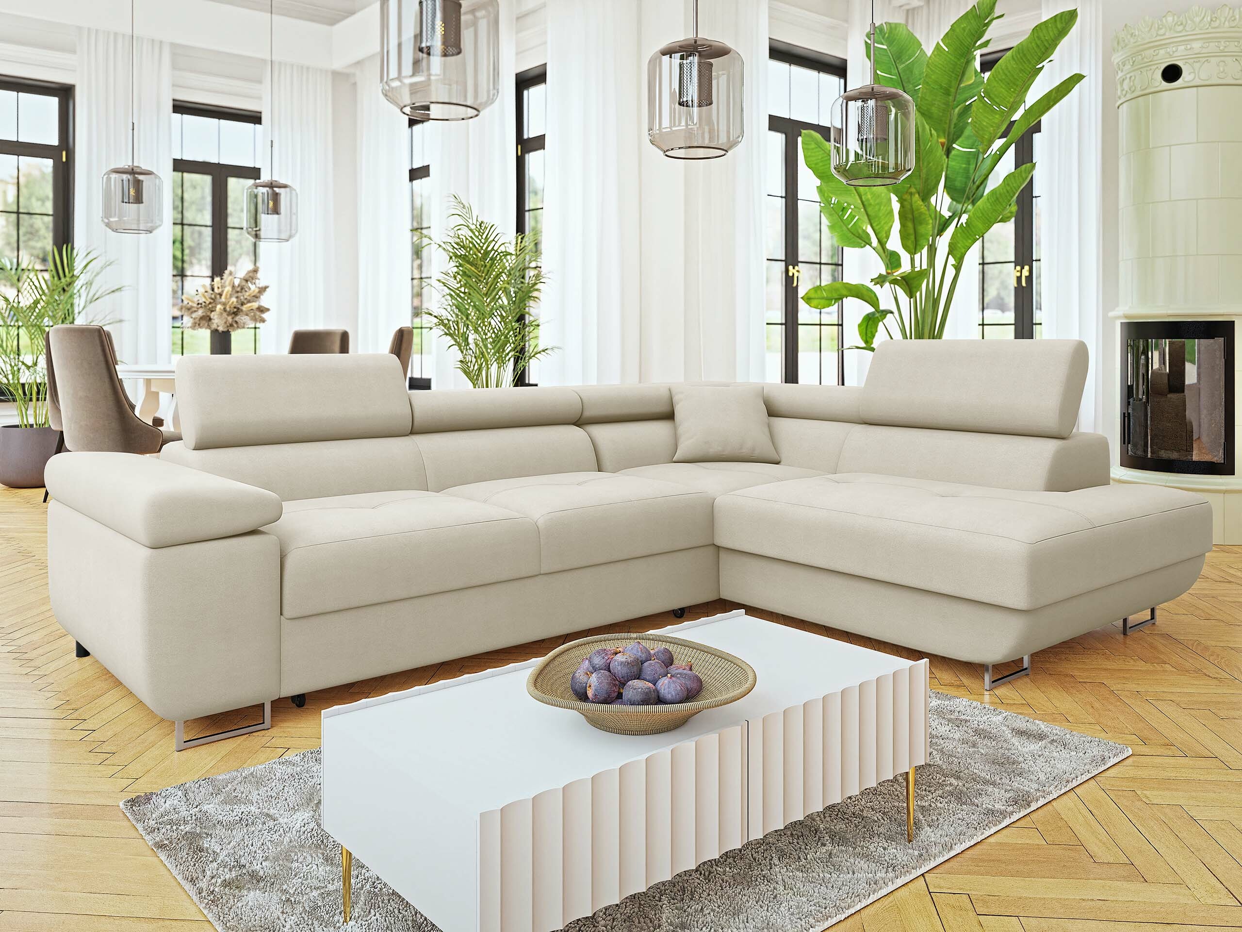 Corner sofa Comfivo Vinetum I (Venus Velvet 2927)
