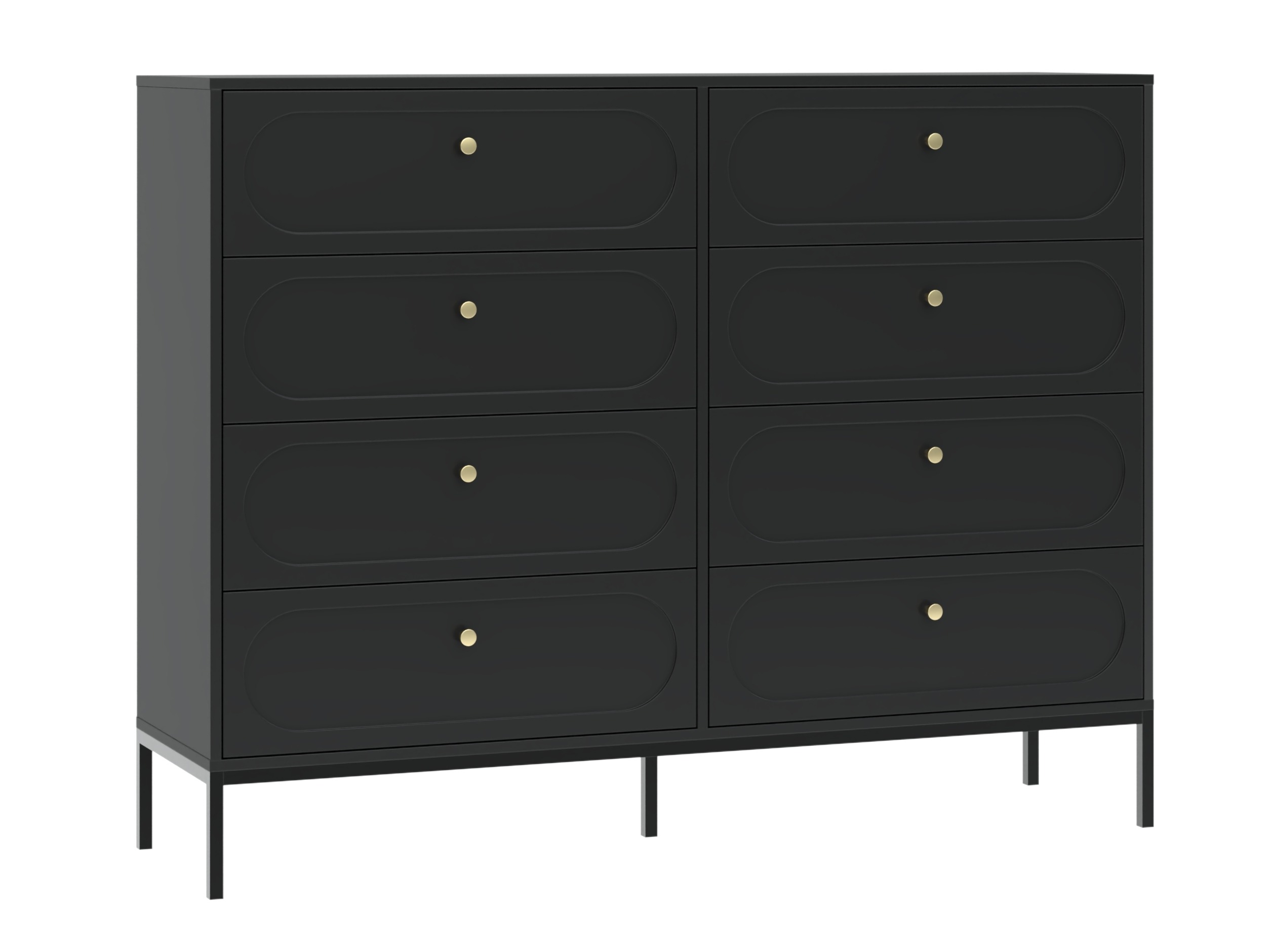 Chest of drawers Bristol 232 (Black)