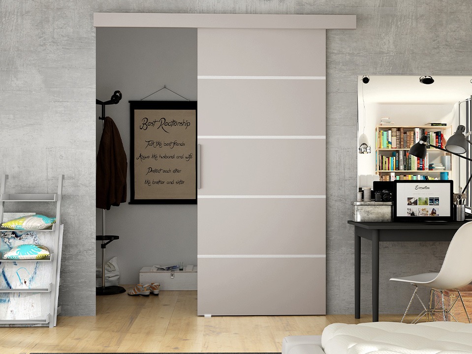 Sliding door Closico Materia III (Cashmere)