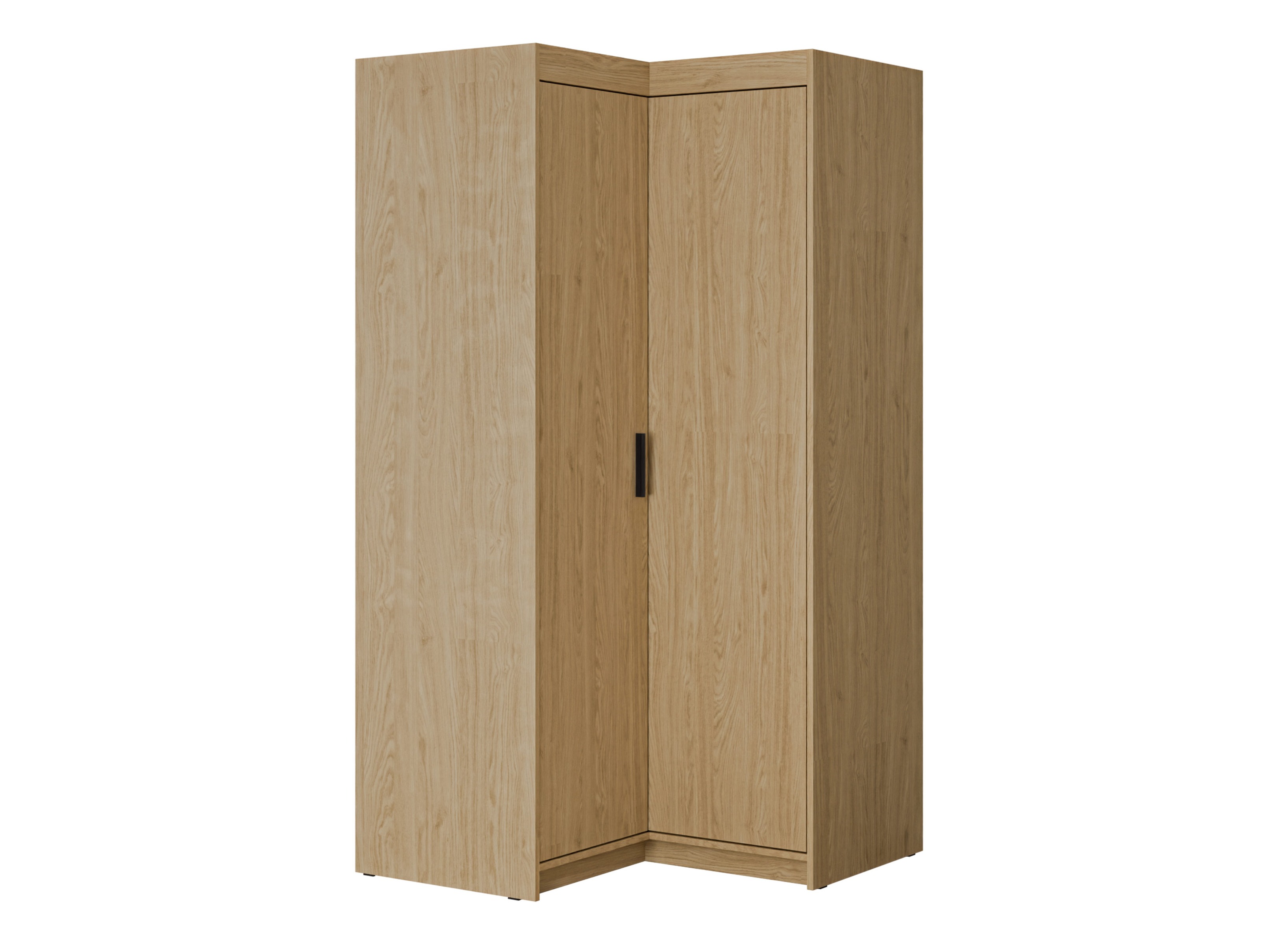 Corner wardrobe Novduni 116 (Oak)