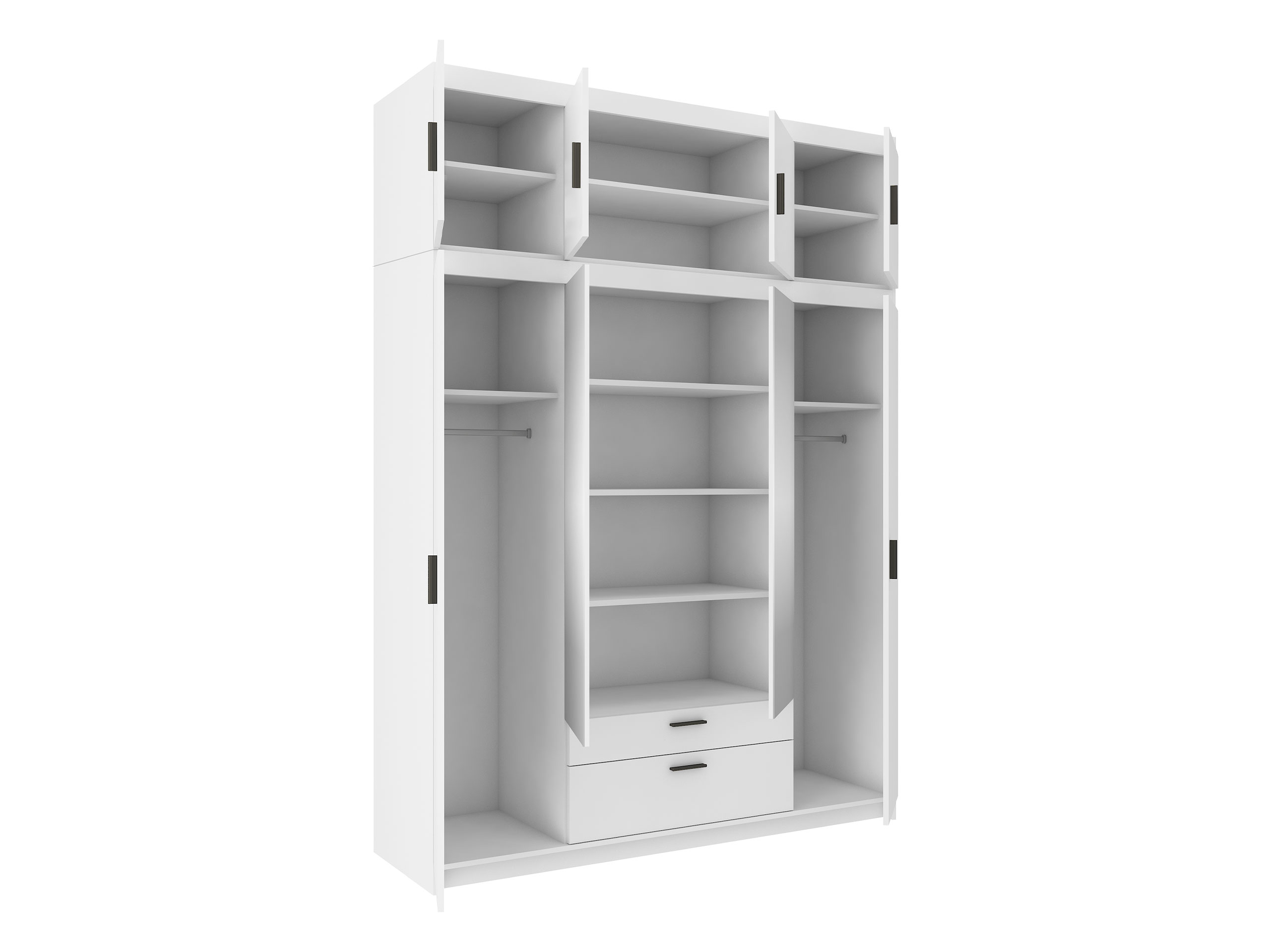 Wardrobe Novduni 109 (White)