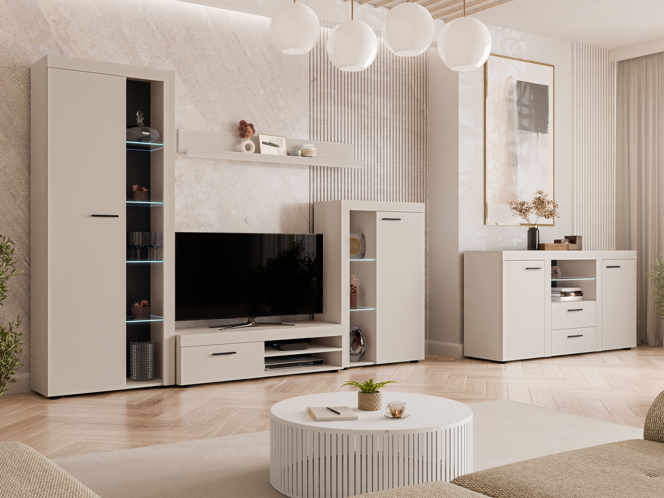 Chest of drawers Univio (Beige)