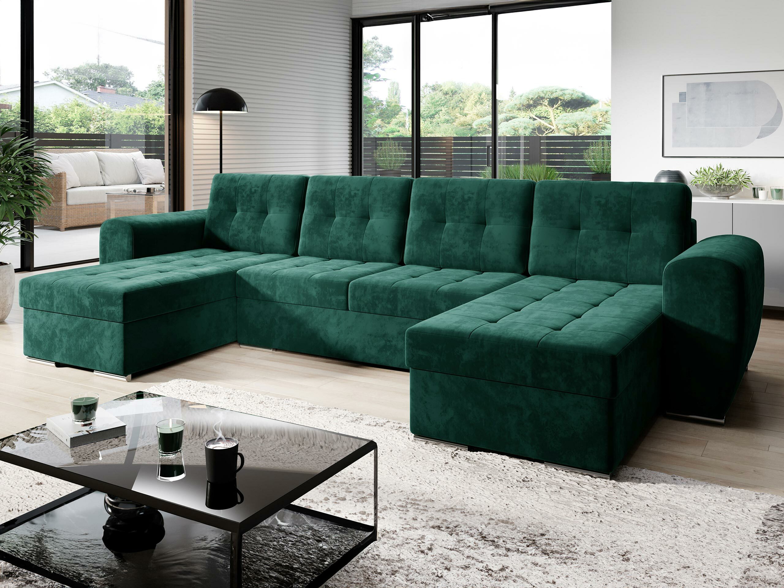 Corner sofa Arvada 117 (Monolith 37)