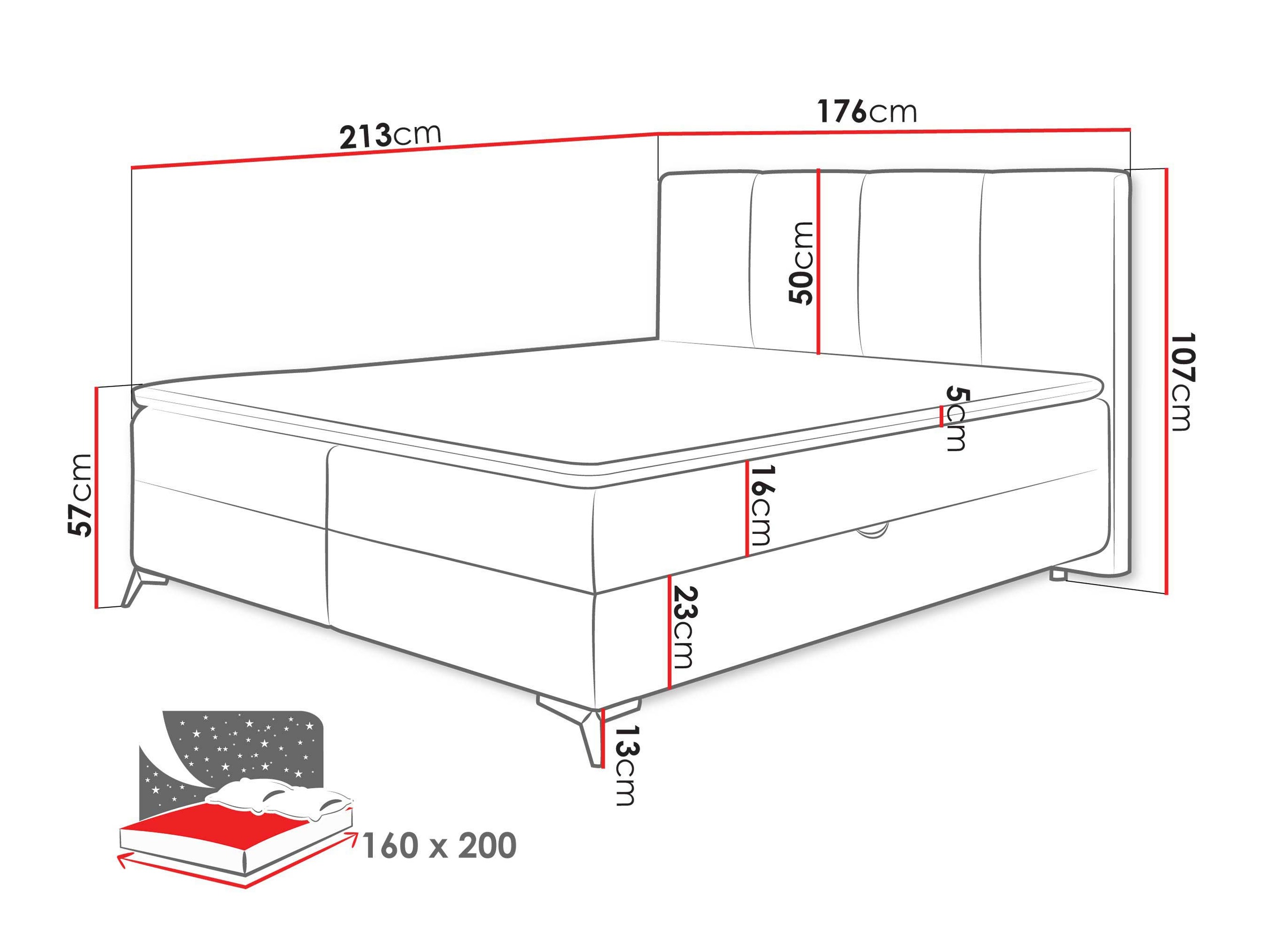 Continental bed Viter (Vibe 07)