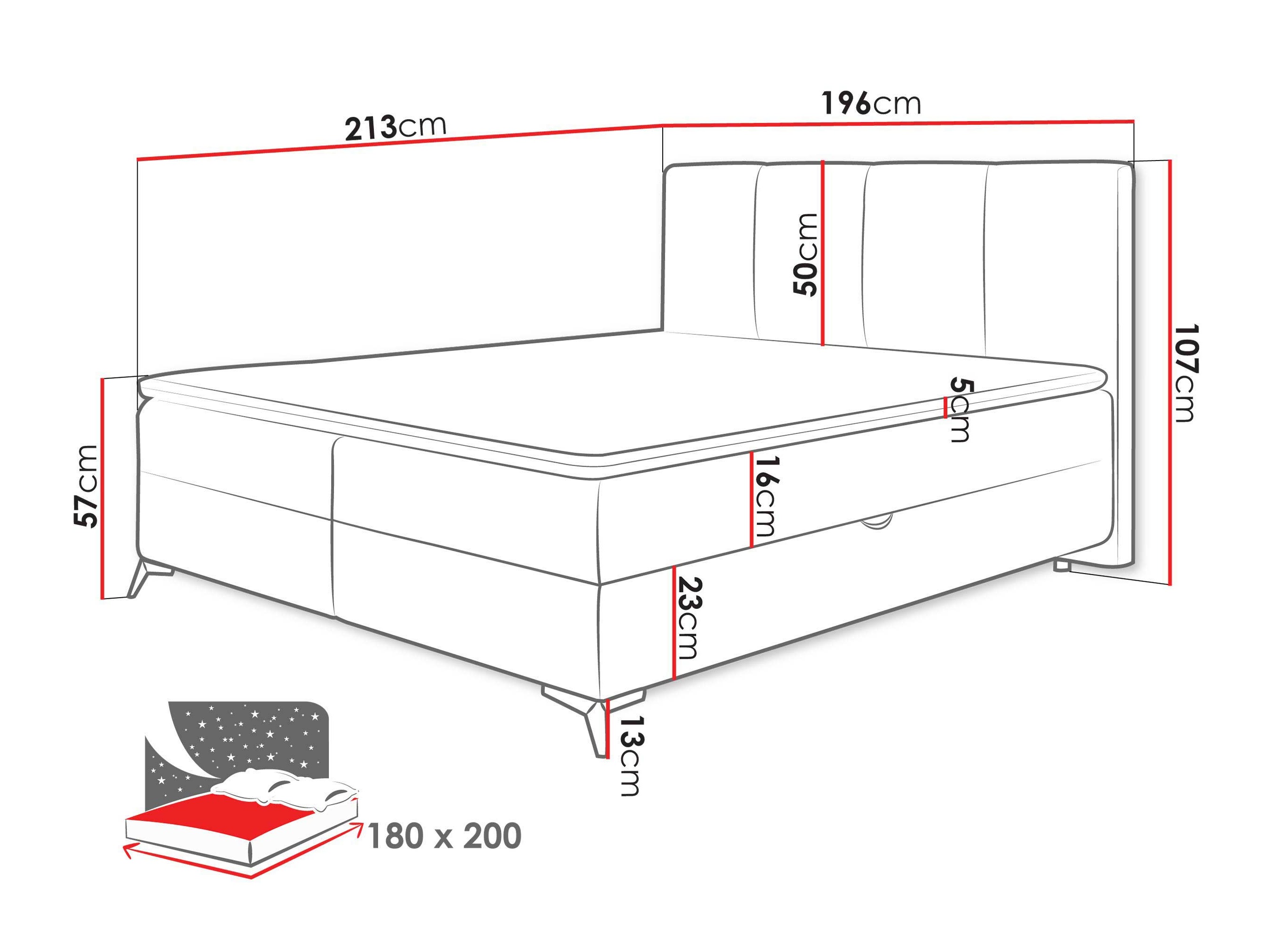 Continental bed Viter (Vibe 95)
