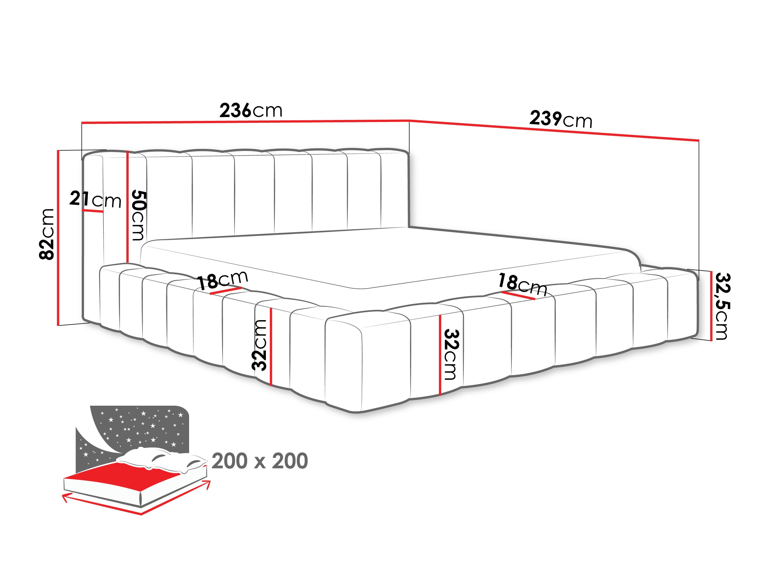Bed Hesperia 125 (Kronos 38)