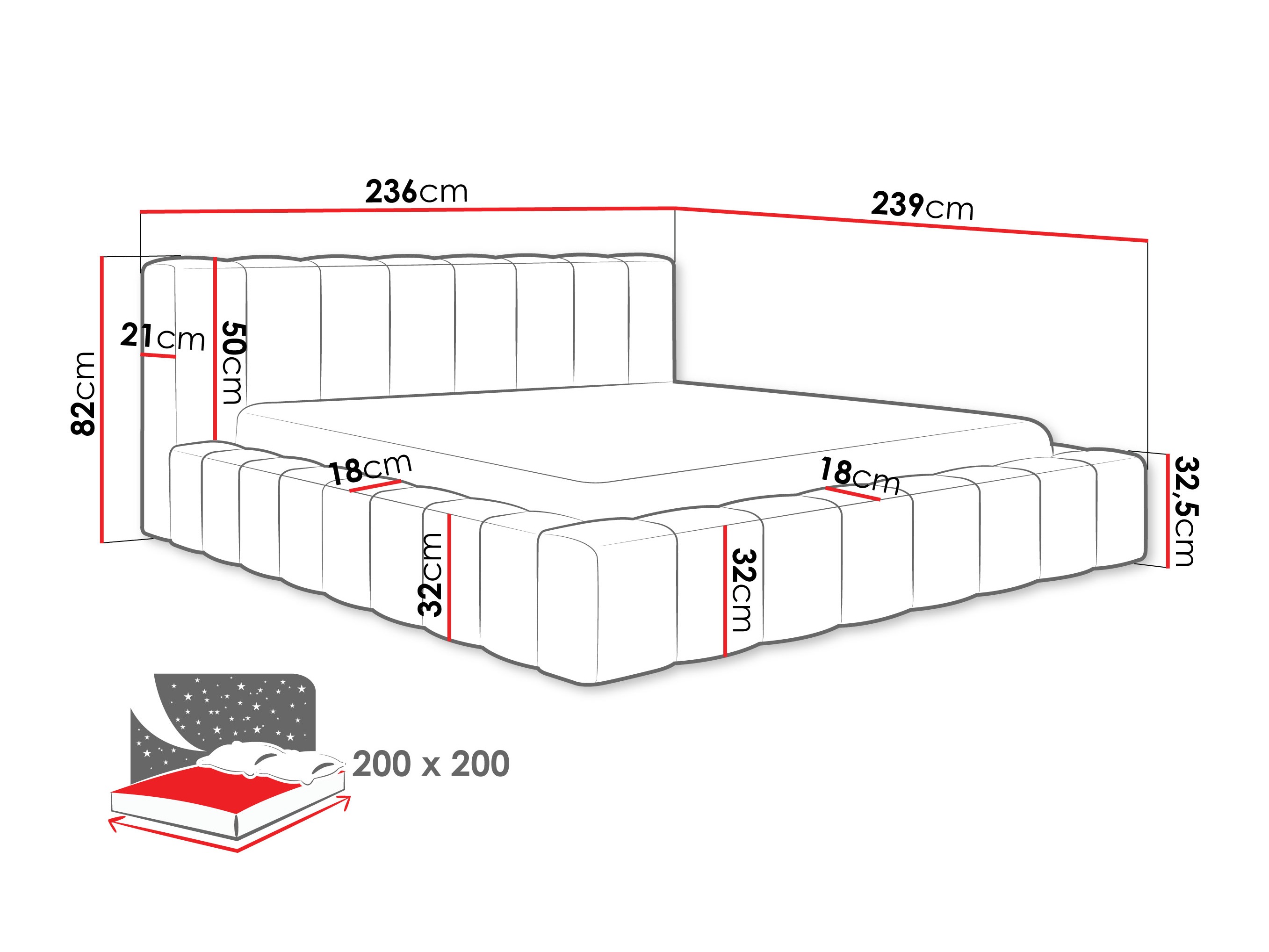 Bed Hesperia 125 (Paros 05)