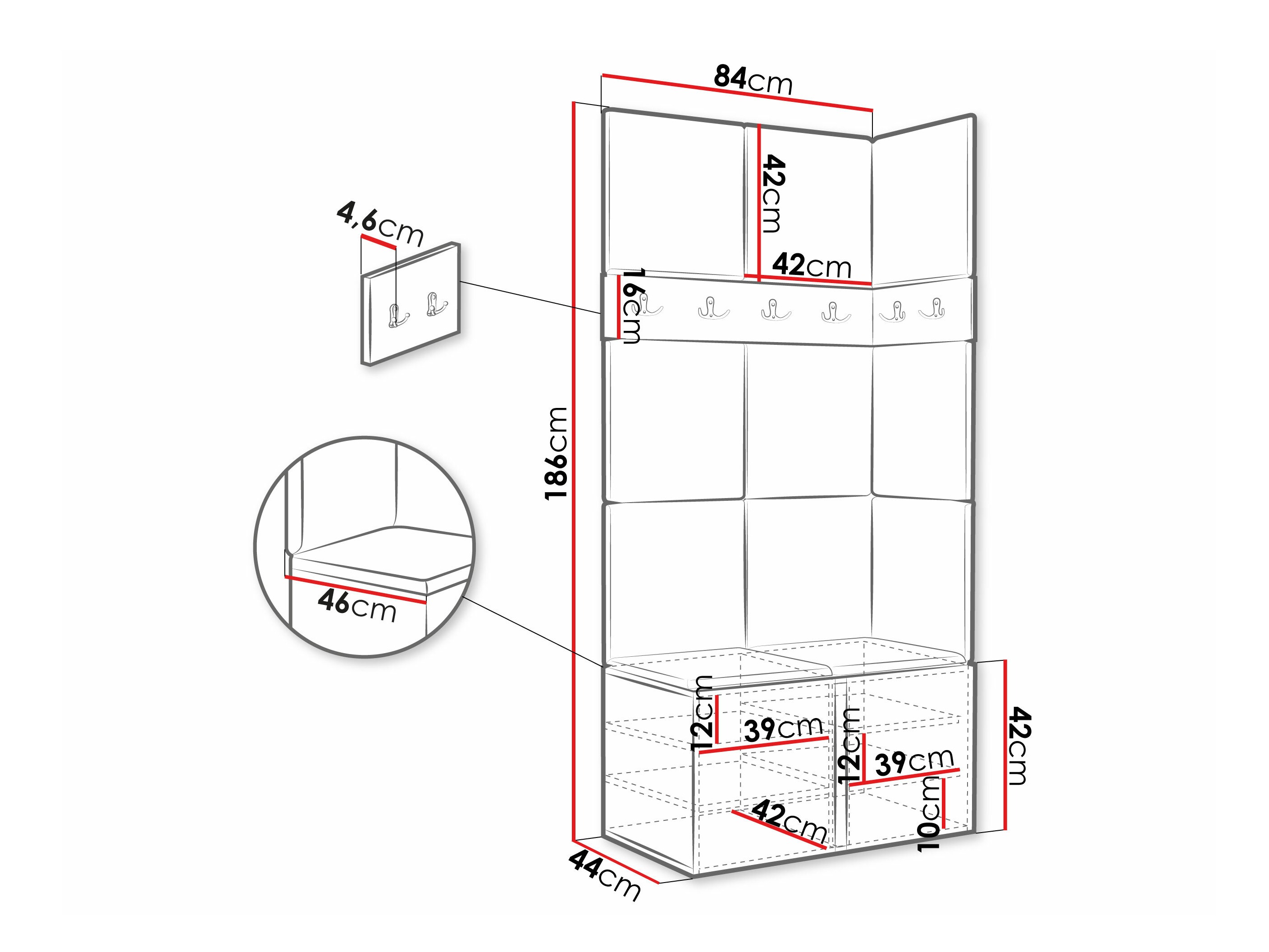 Hallway set Pinis I (Polo 894)