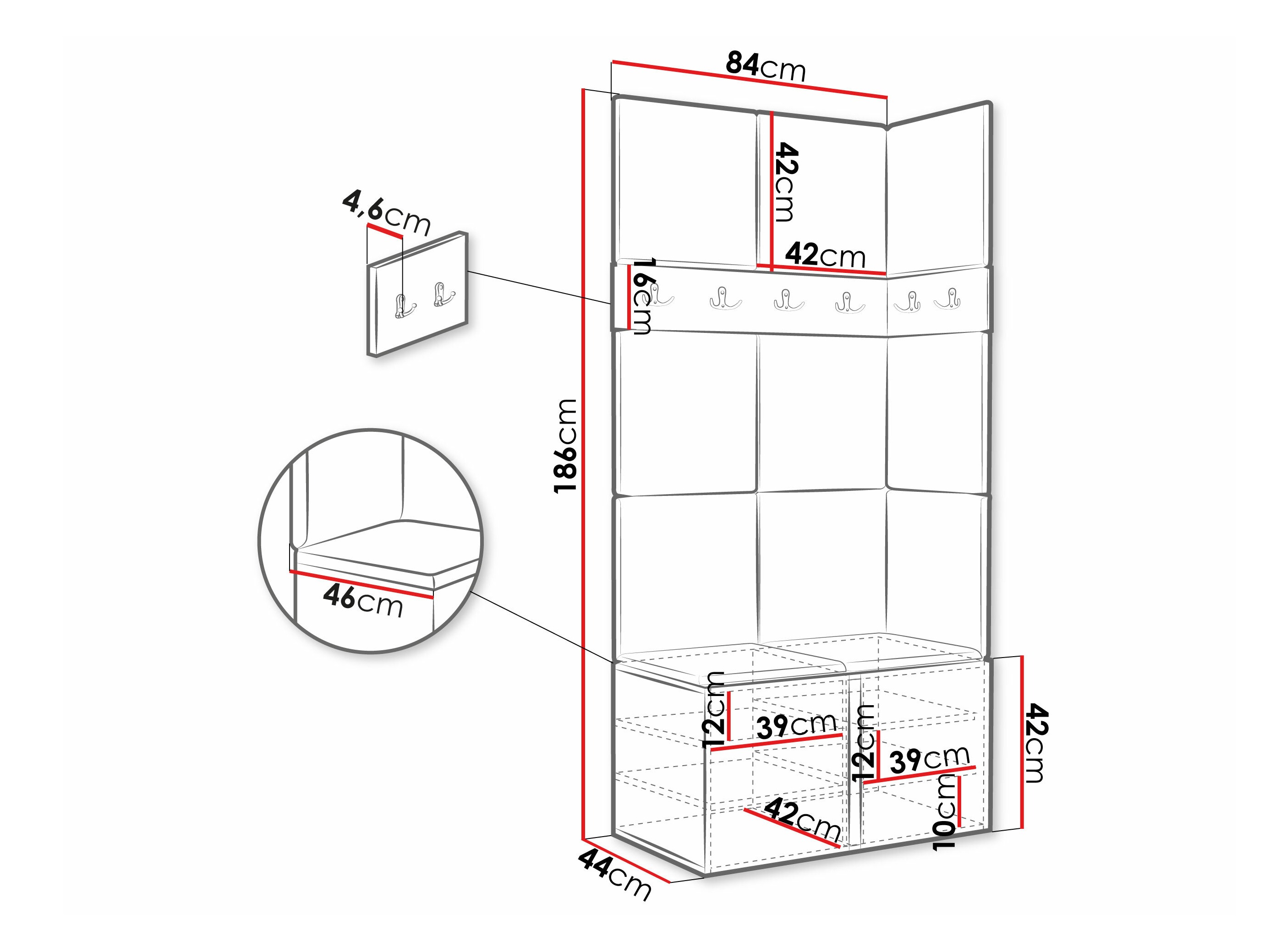 Hallway set Pinis I (Polo 894)
