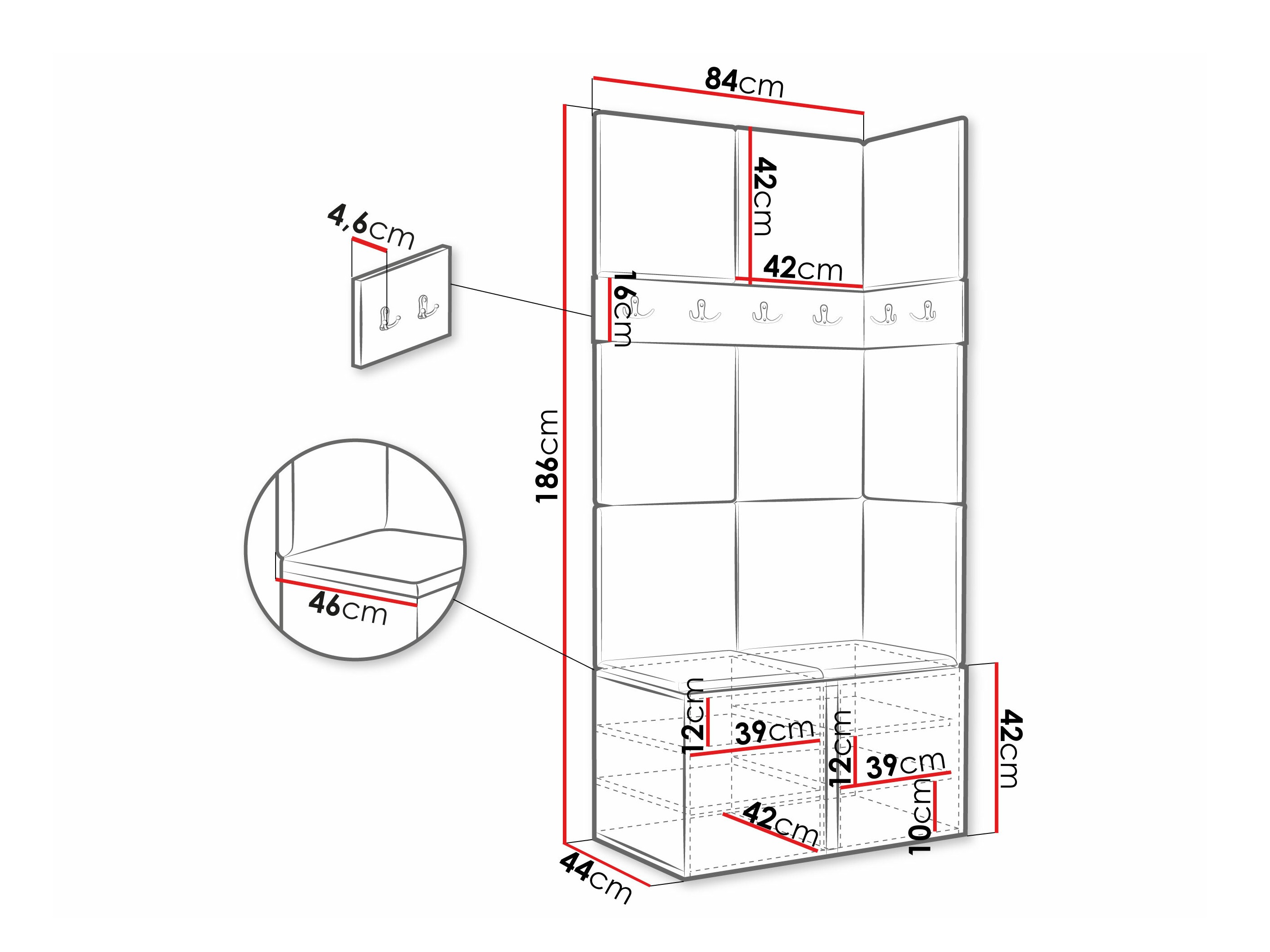 Hallway set Pinis I (Polo 897)