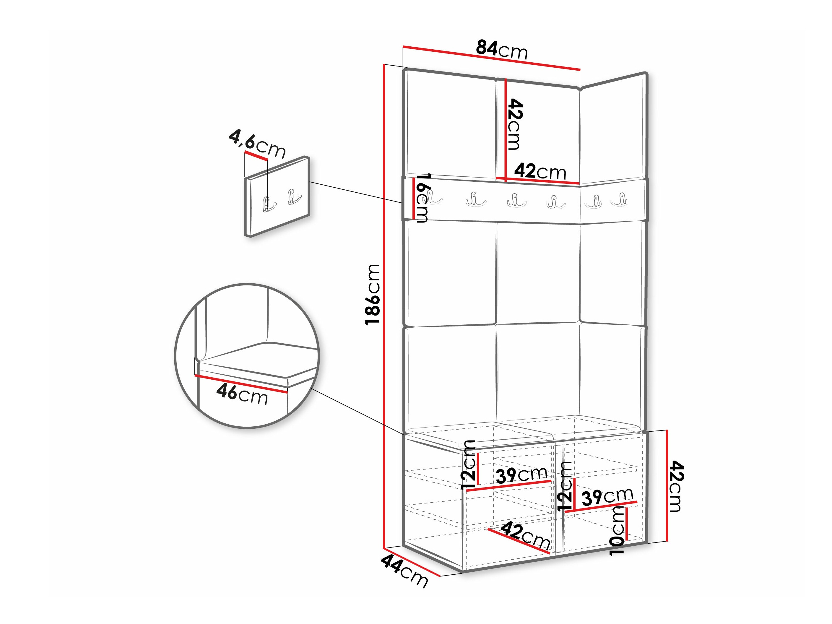 Hallway set Pinis I (Polo 897)