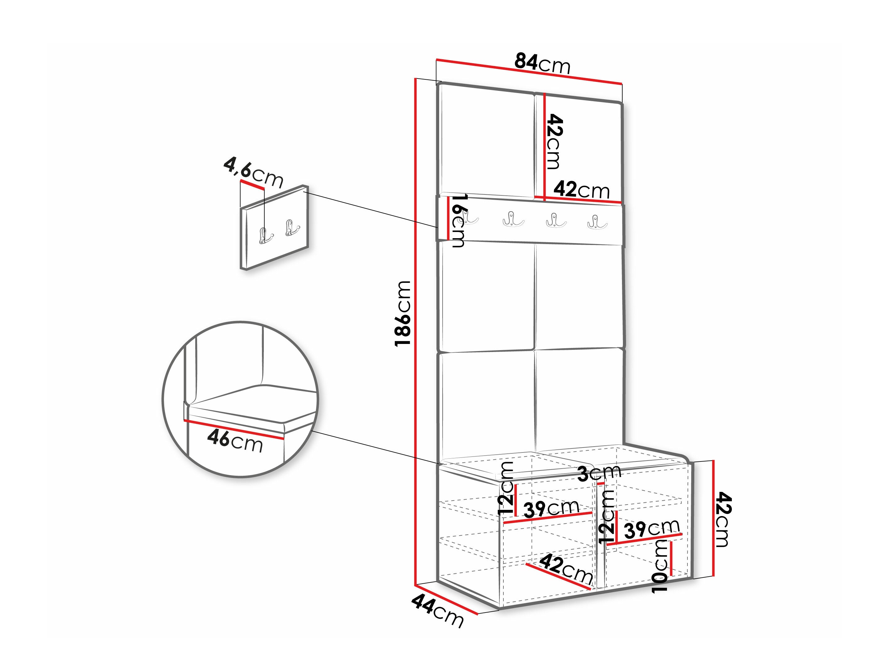 Hallway set Pinis IV (Polo 894)
