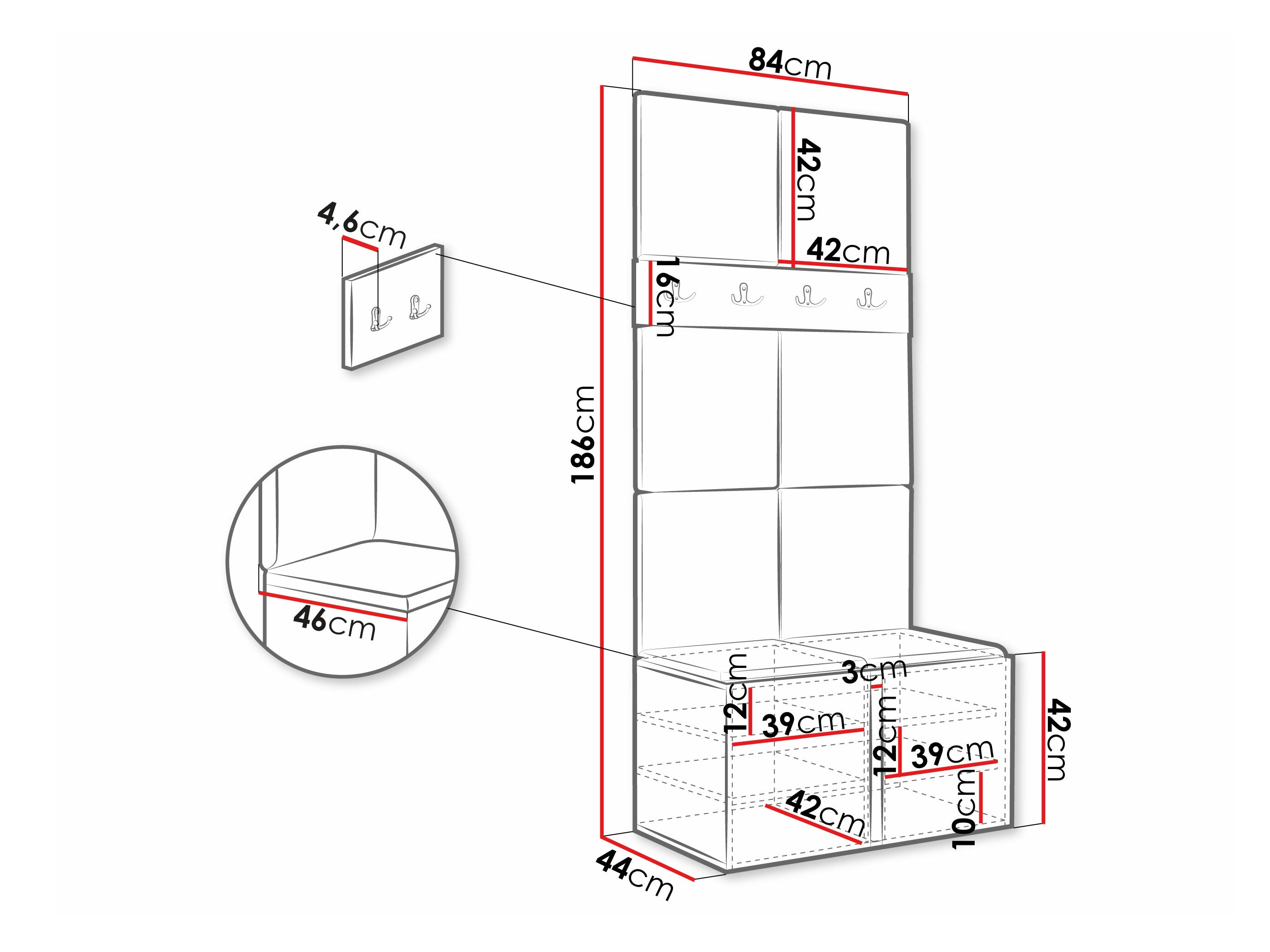 Hallway set Pinis IV (Polo 897)