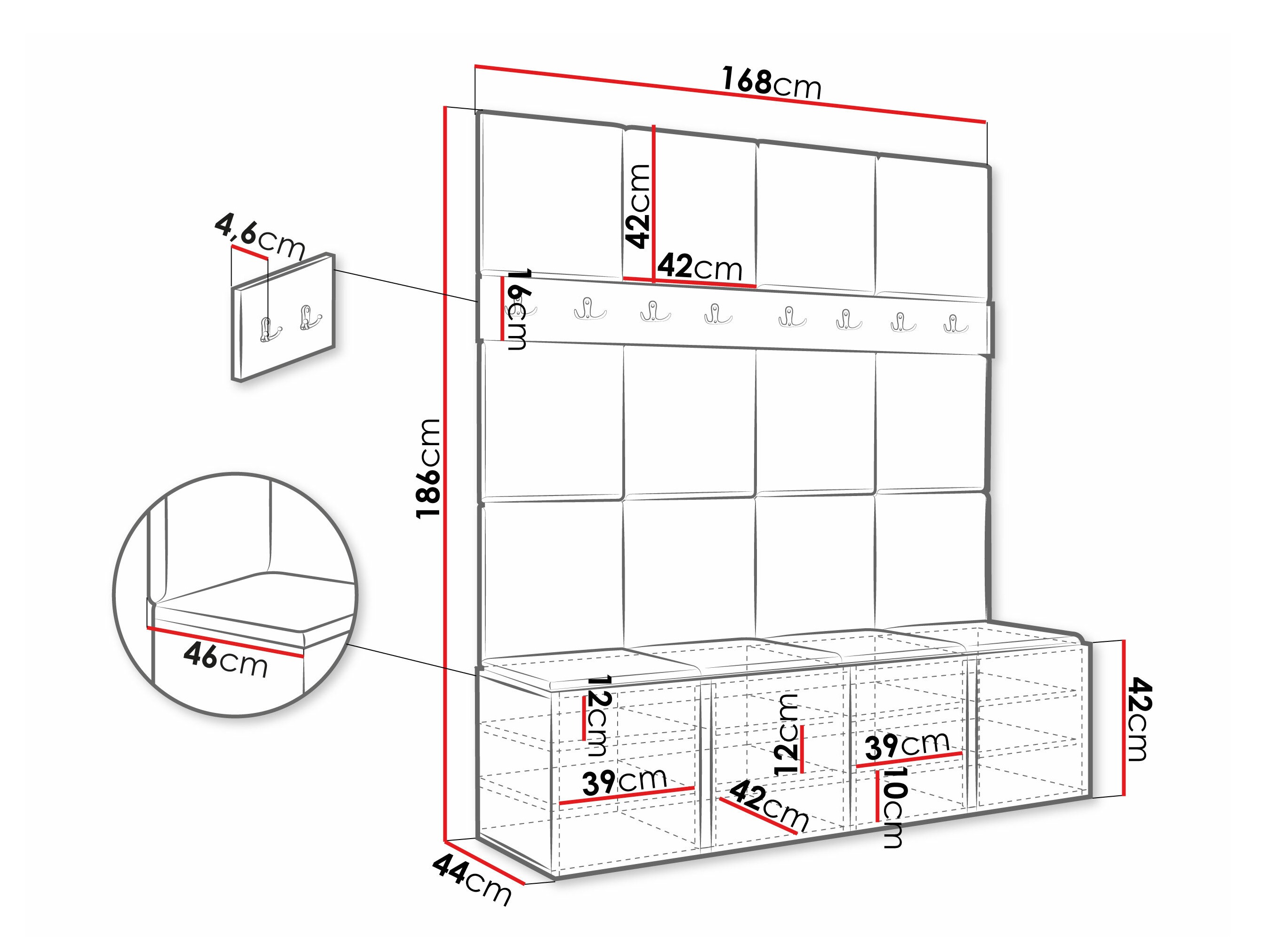 Hallway set Pinis V (Polo 894)