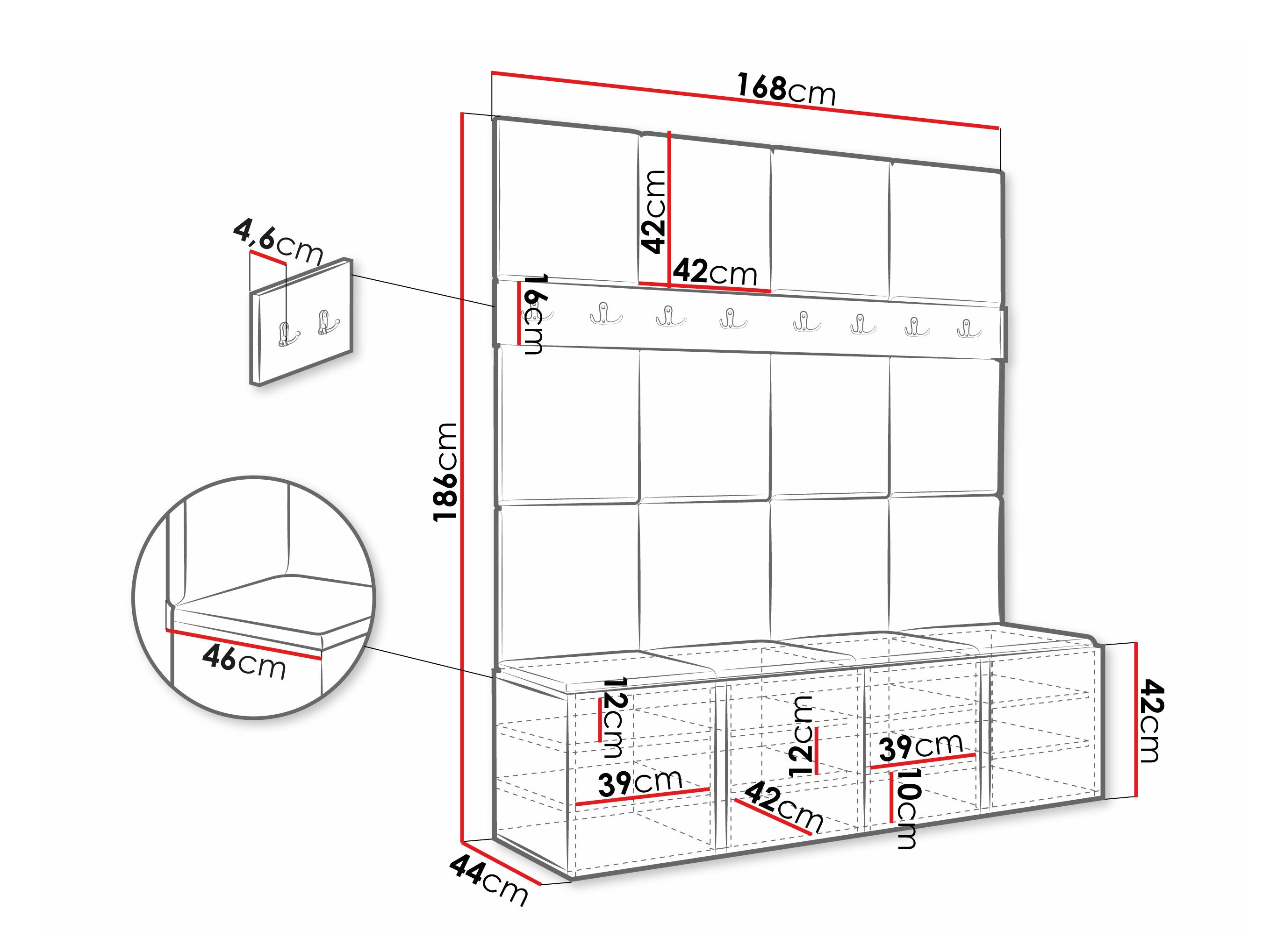 Hallway set Pinis V (Polo 894)