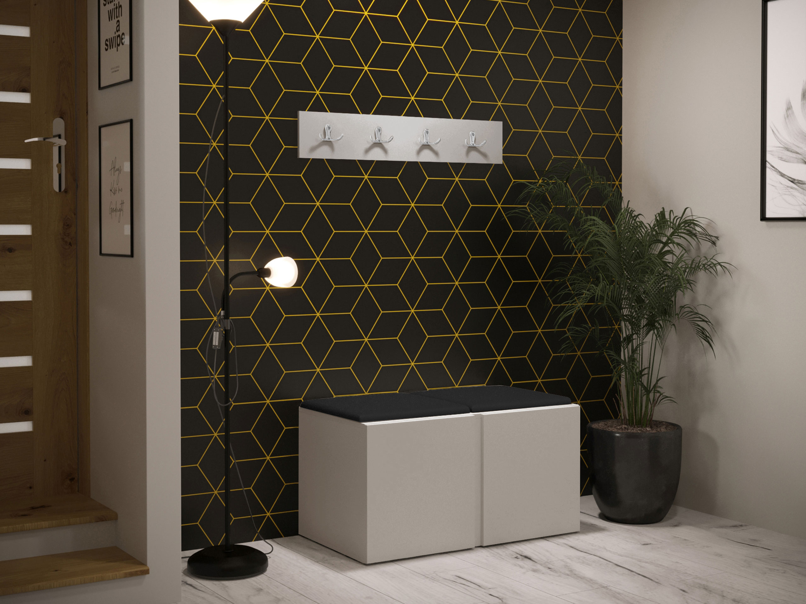 Hallway set Pinis VI (Eco-leather Soft 011)