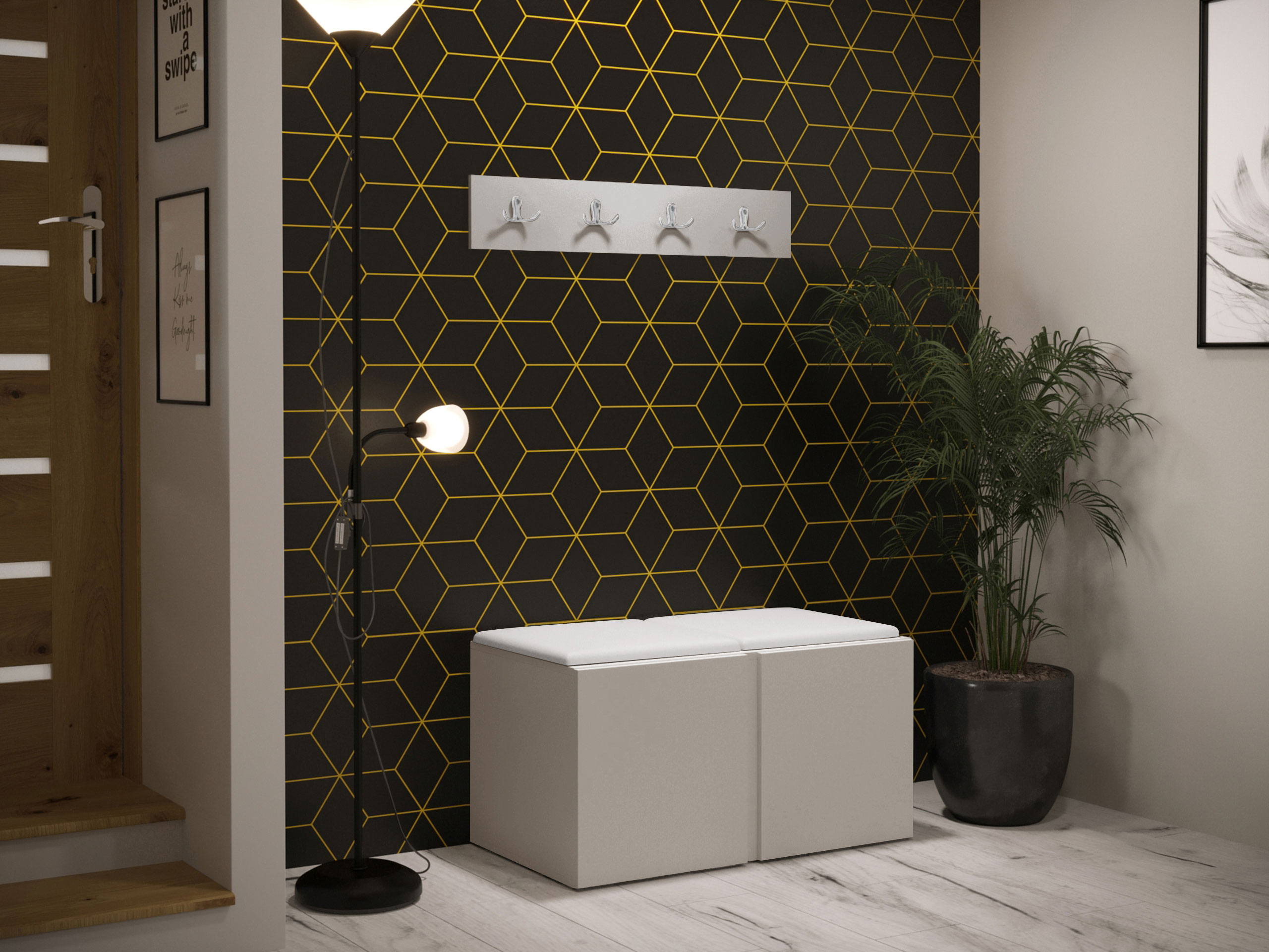 Hallway set Pinis VI (Eco-leather Soft 017)