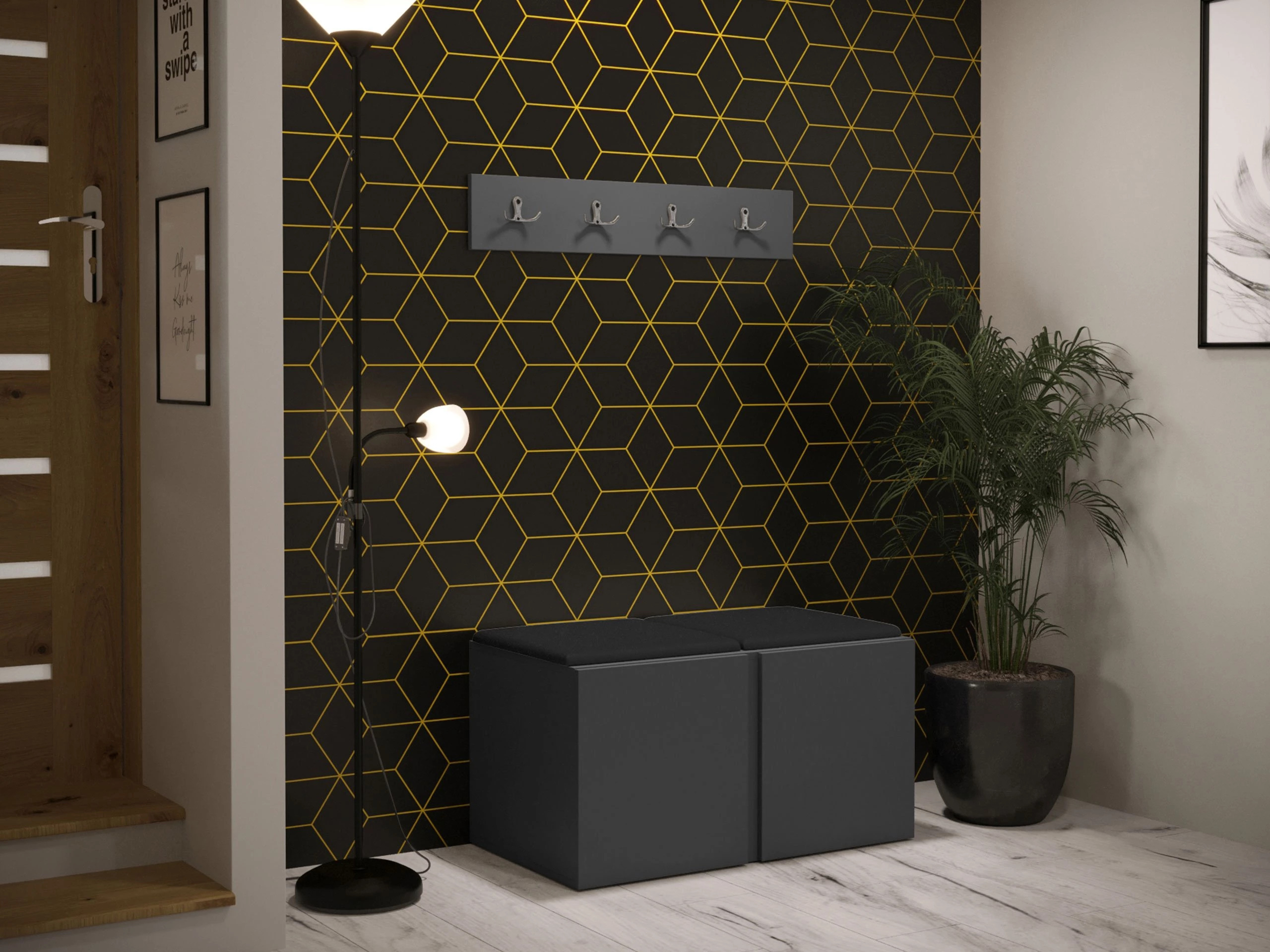 Hallway set Pinis VI (Eco-leather Soft 011)