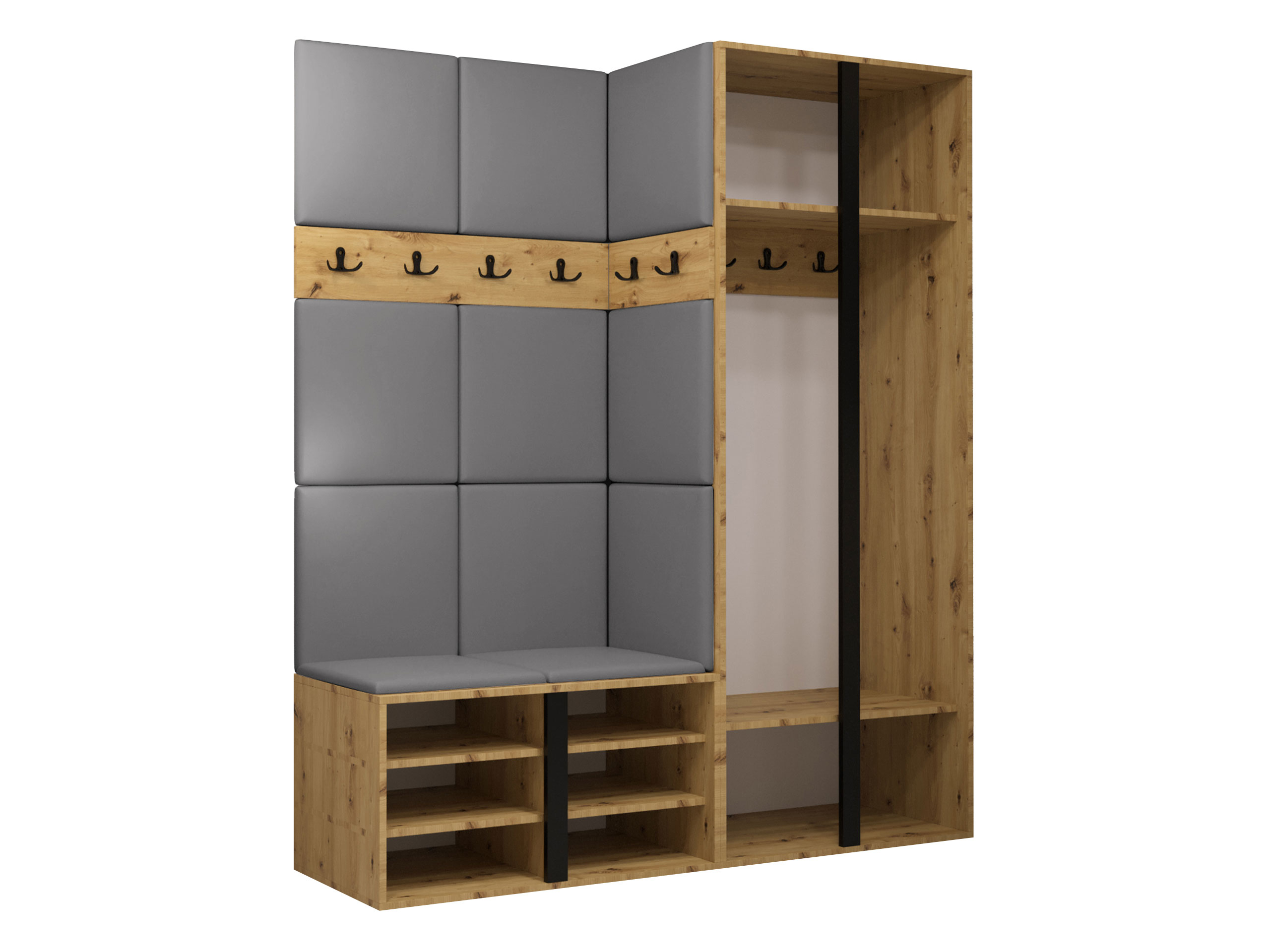 Hallway set Pinis X (Eco-leather Soft 011)