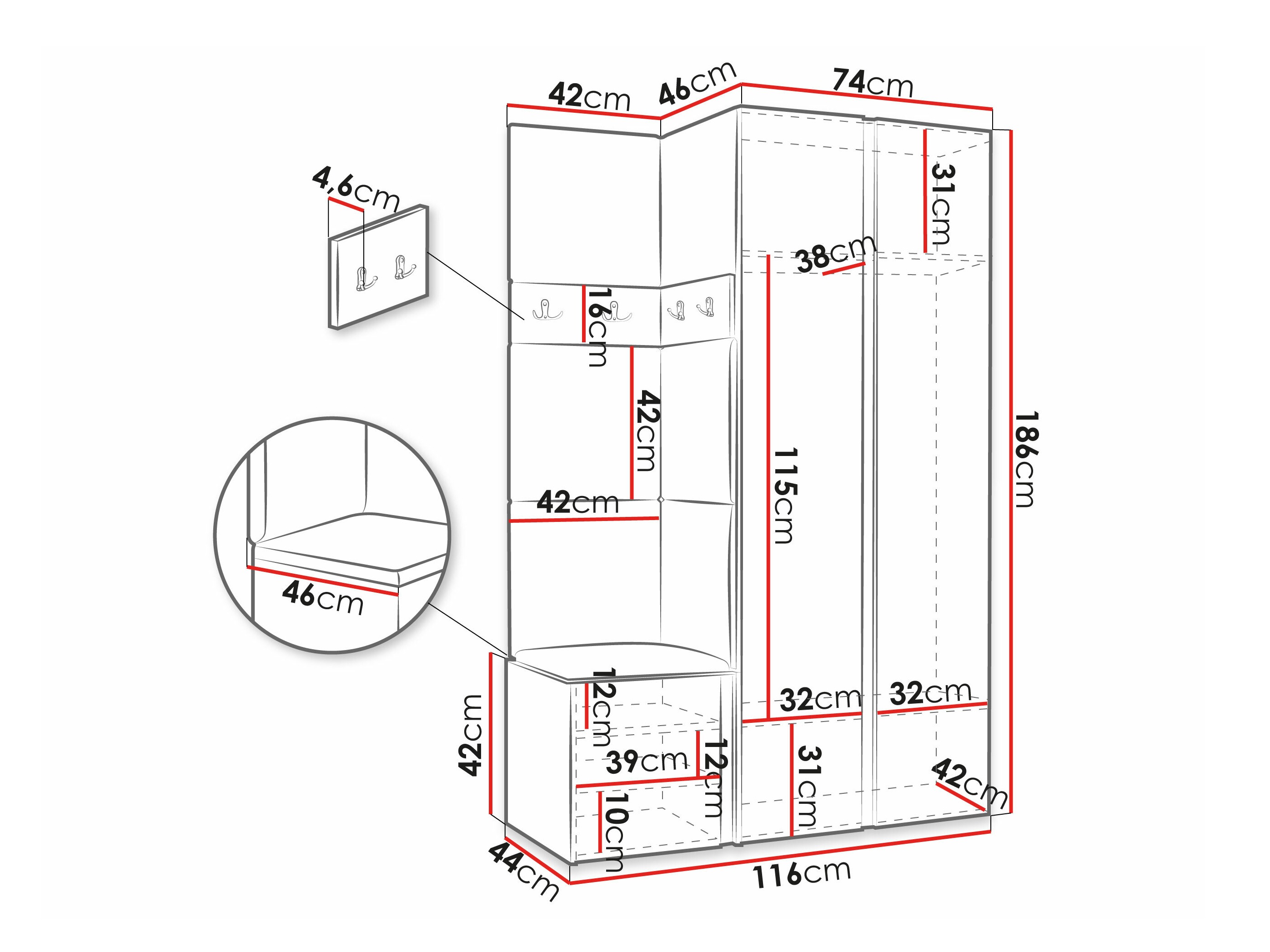Hallway set Pinis XXVI (Polo 894)