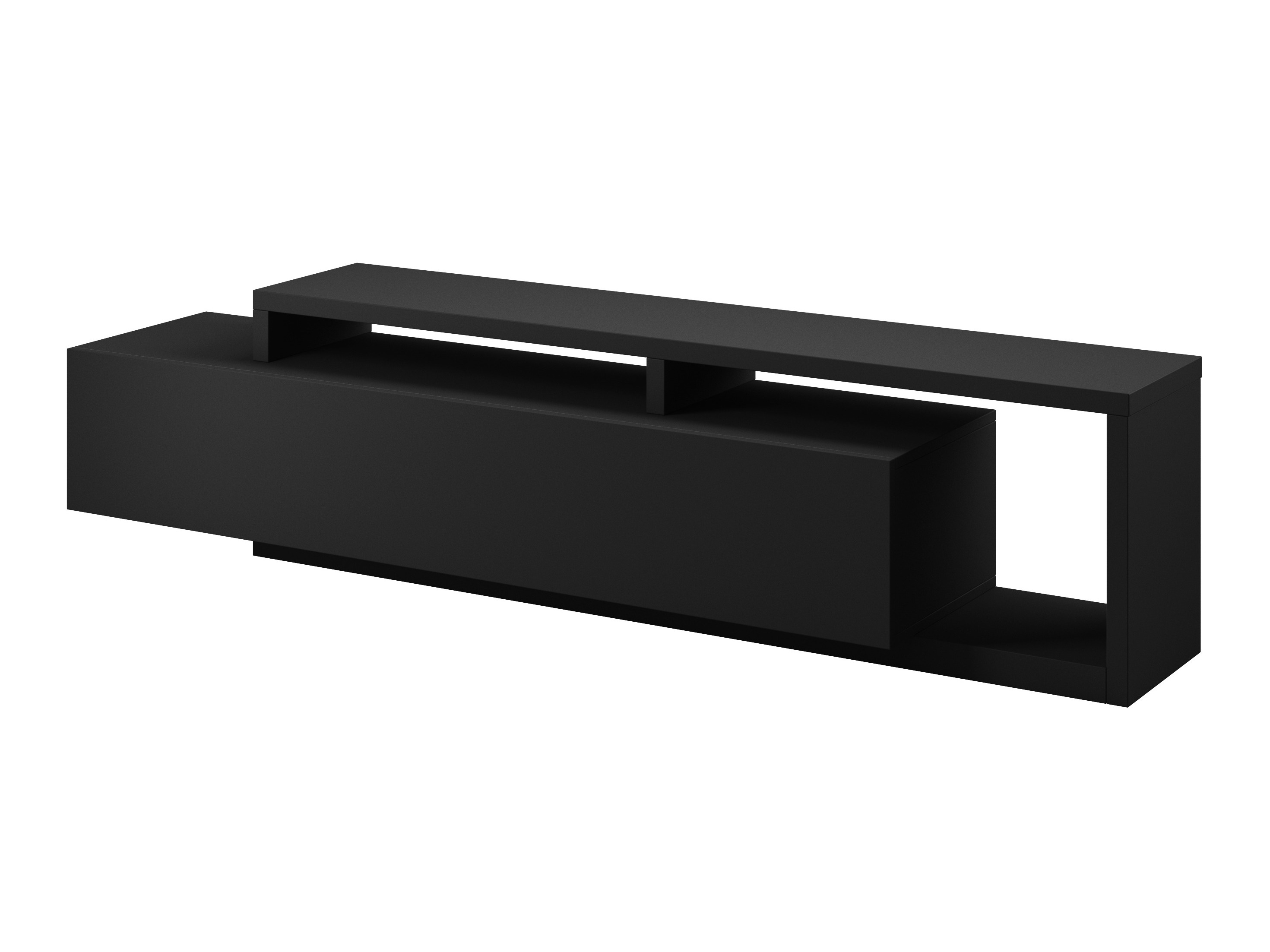 TV stand Lutiva 103 (Matte black)