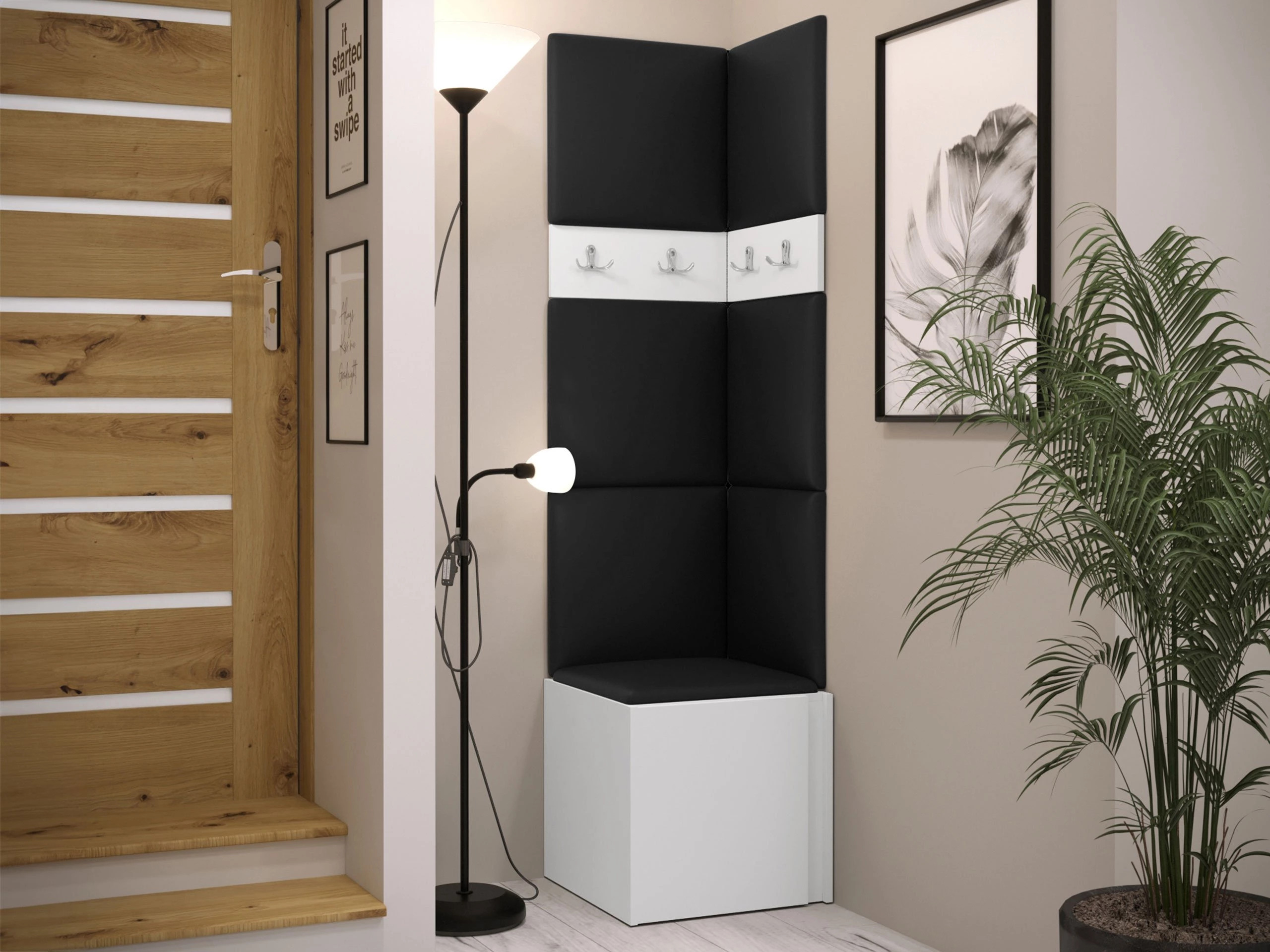 Hallway set Pinis XXI (Eco-leather Soft 011)