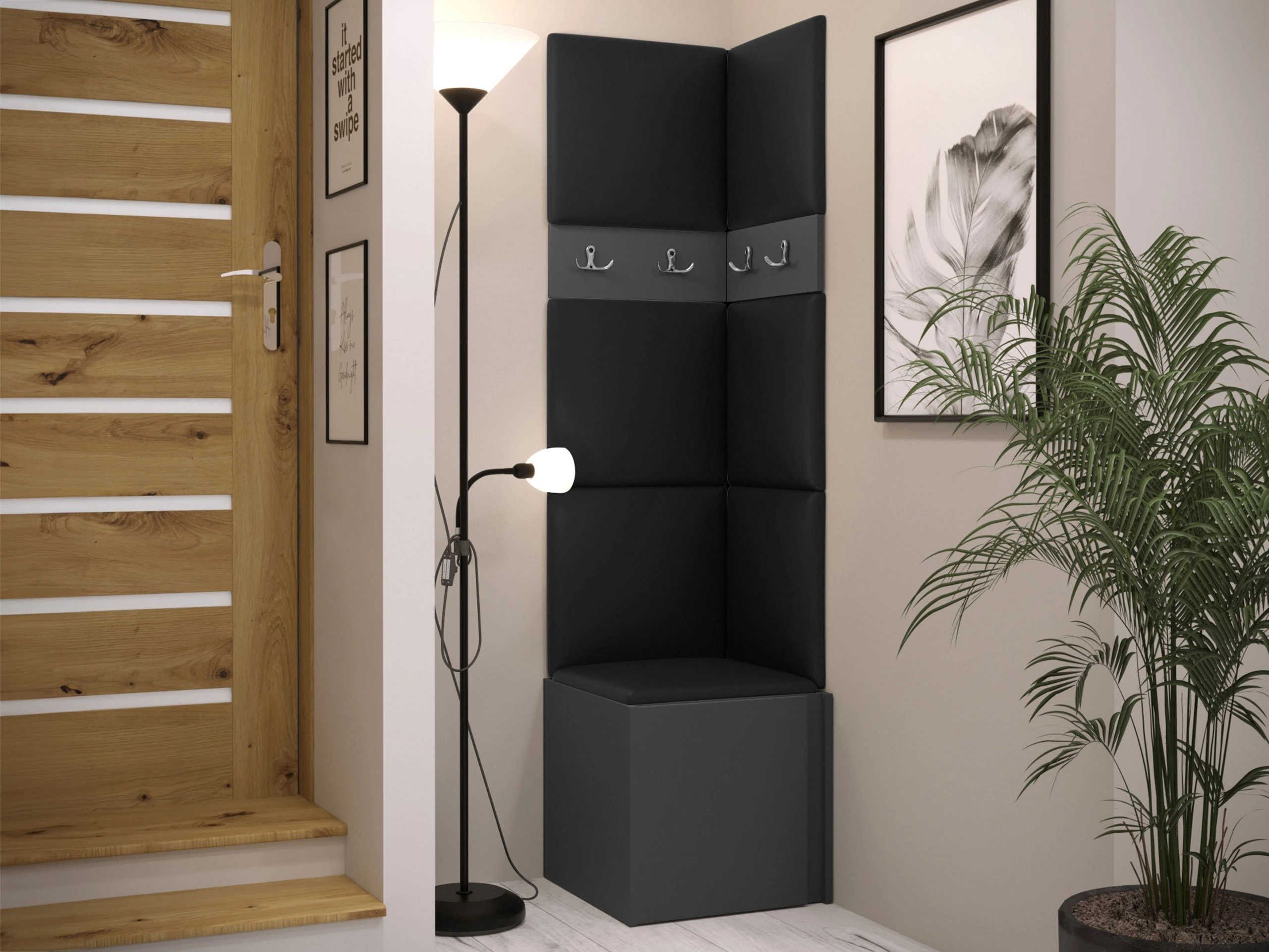 Hallway set Pinis XXI (Eco-leather Soft 011)