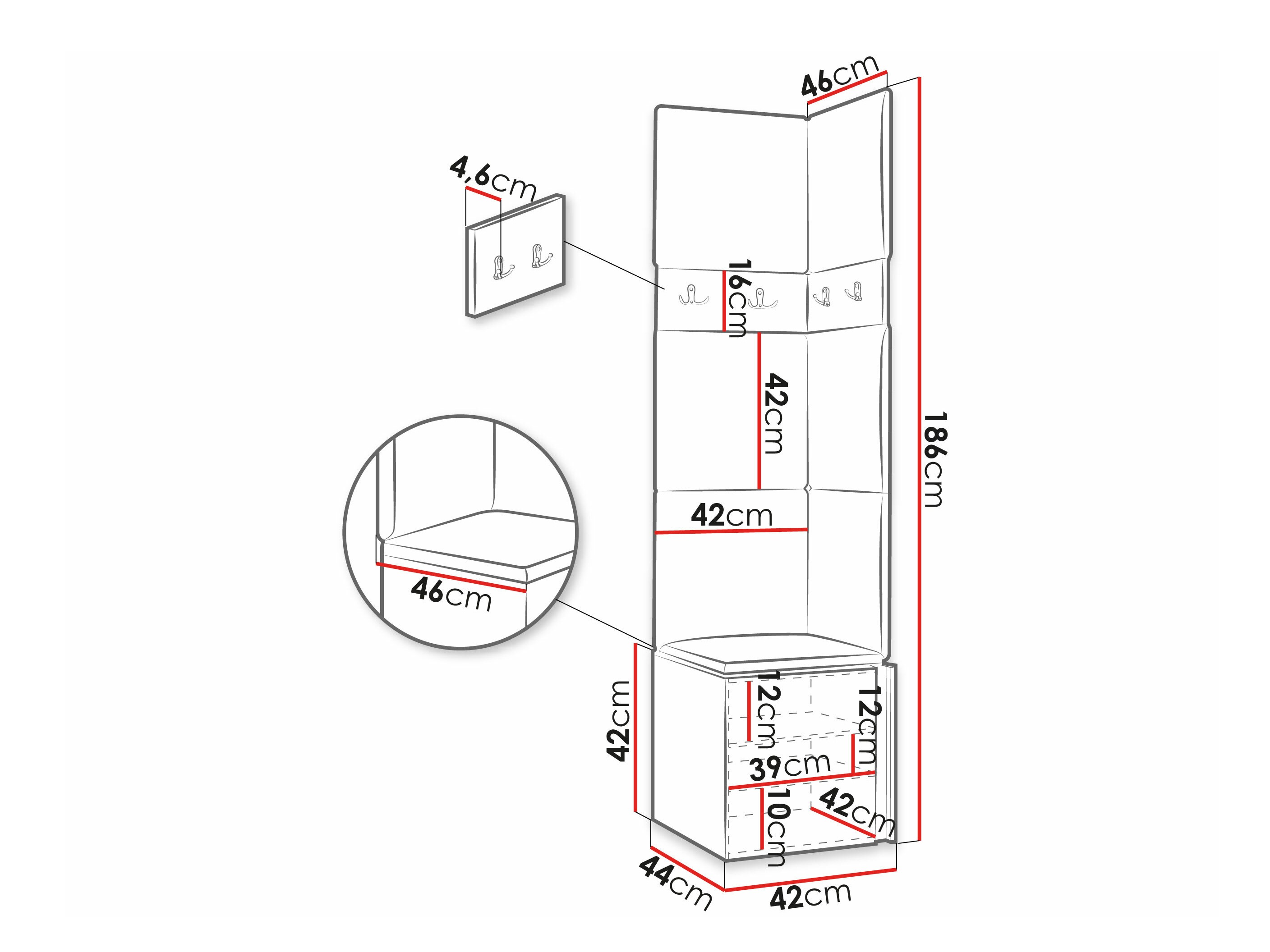 Hallway set Pinis XXI (Polo 894)