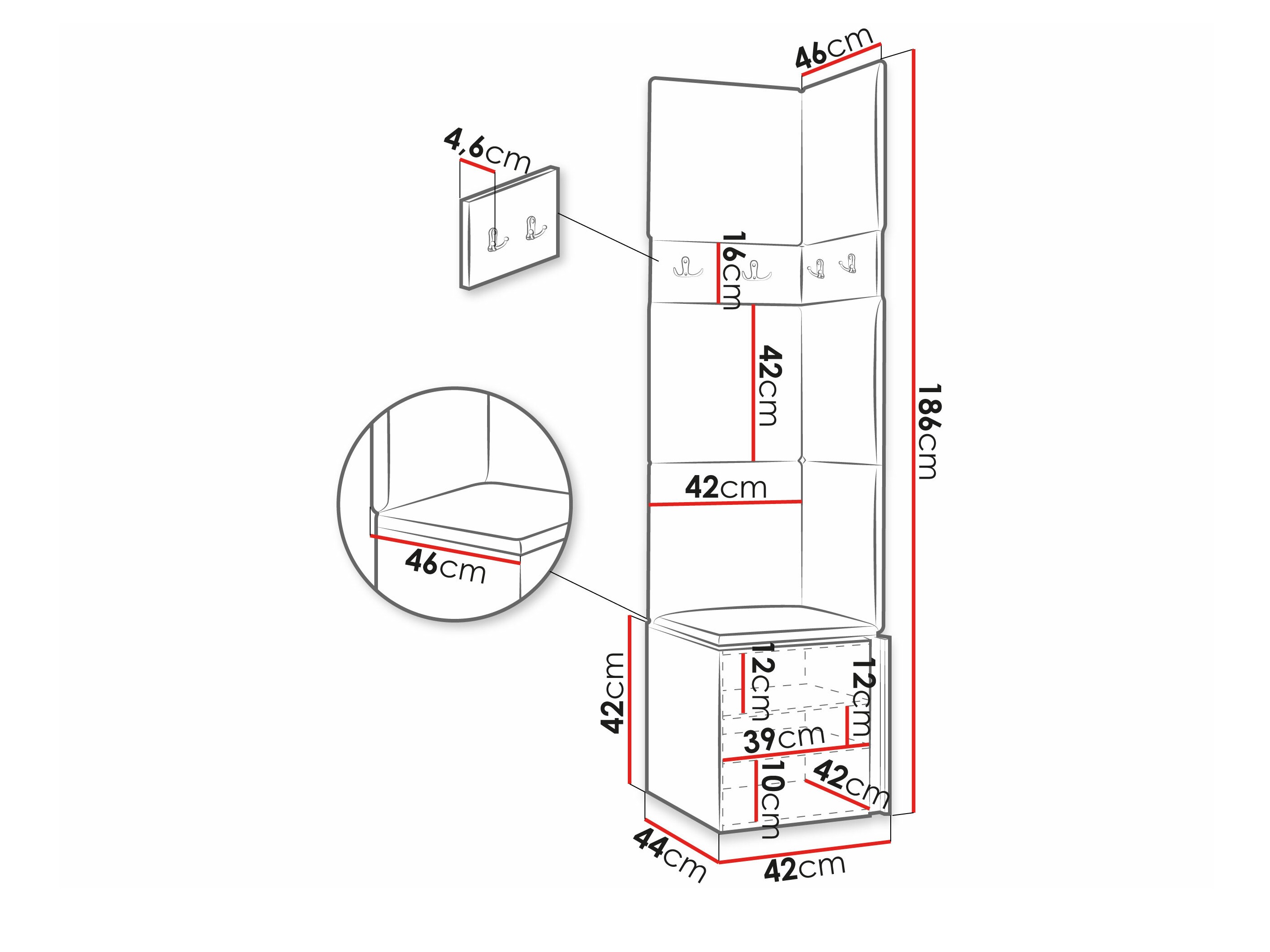 Hallway set Pinis XXI (Polo 894)