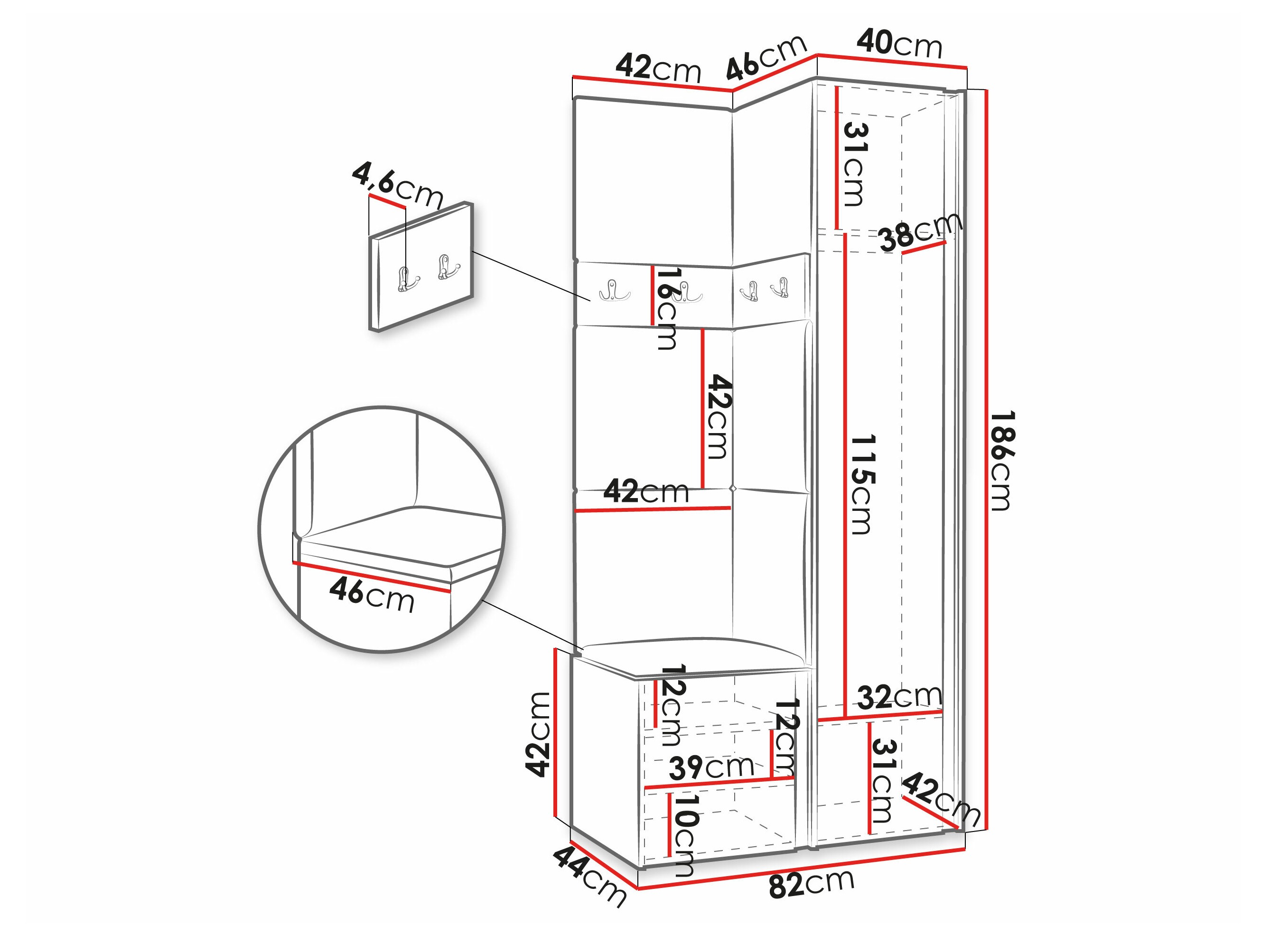Hallway set Pinis XXIV (Polo 894)