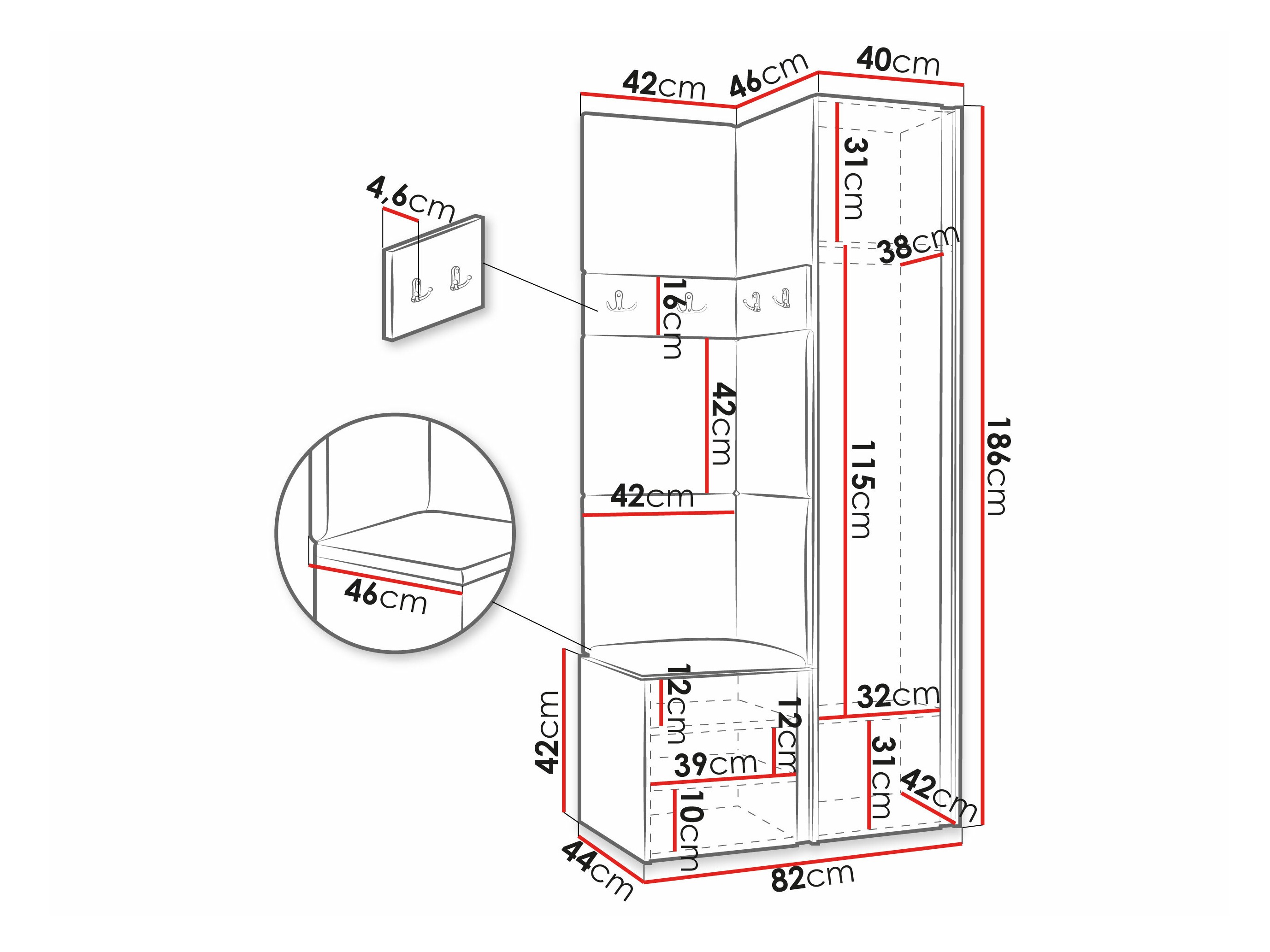 Hallway set Pinis XXV (Polo 894)