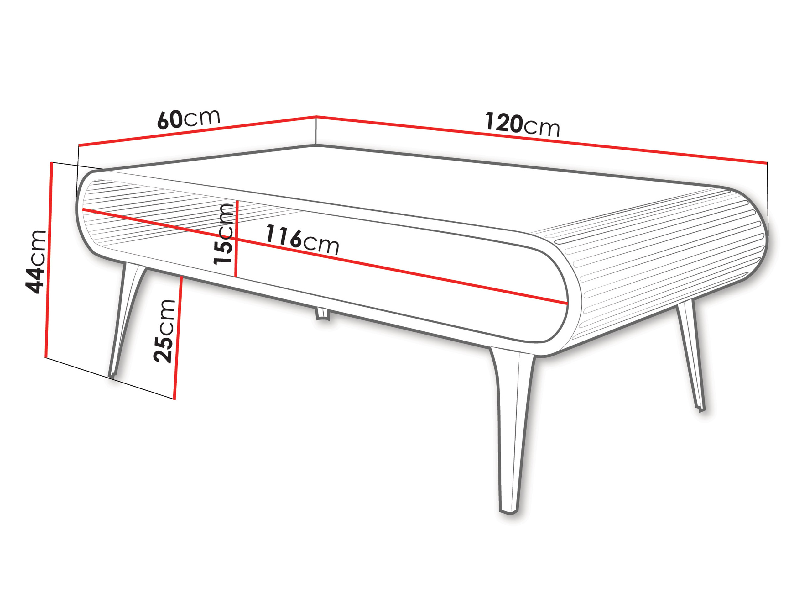 Coffee table Oswego 161