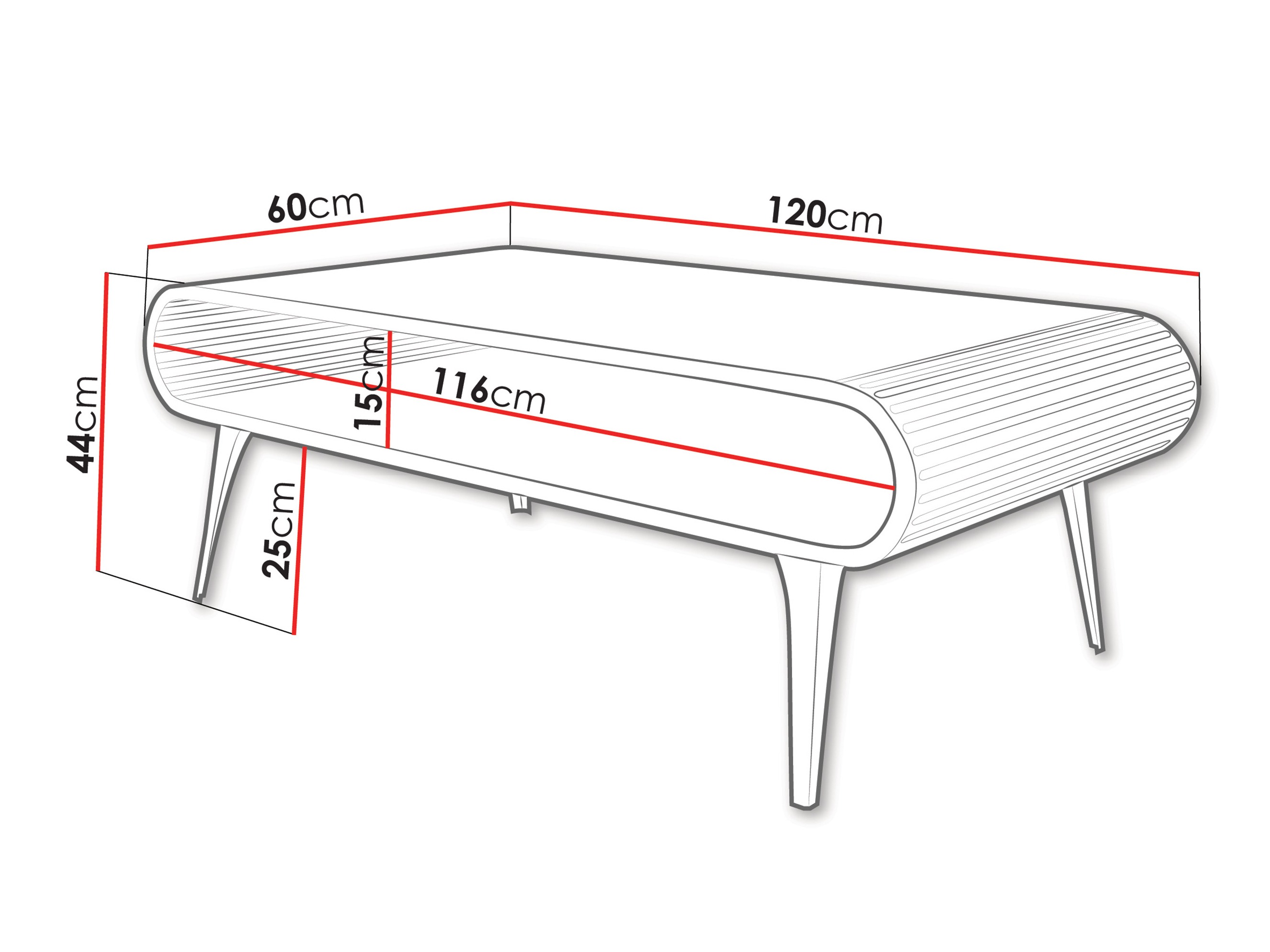 Coffee table Oswego 161